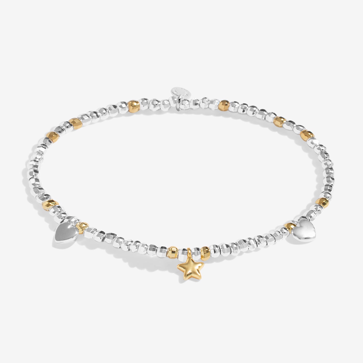 Sparkle Confetti A Little 'Merry Christmas' Silver & Gold Plated Bracelet
