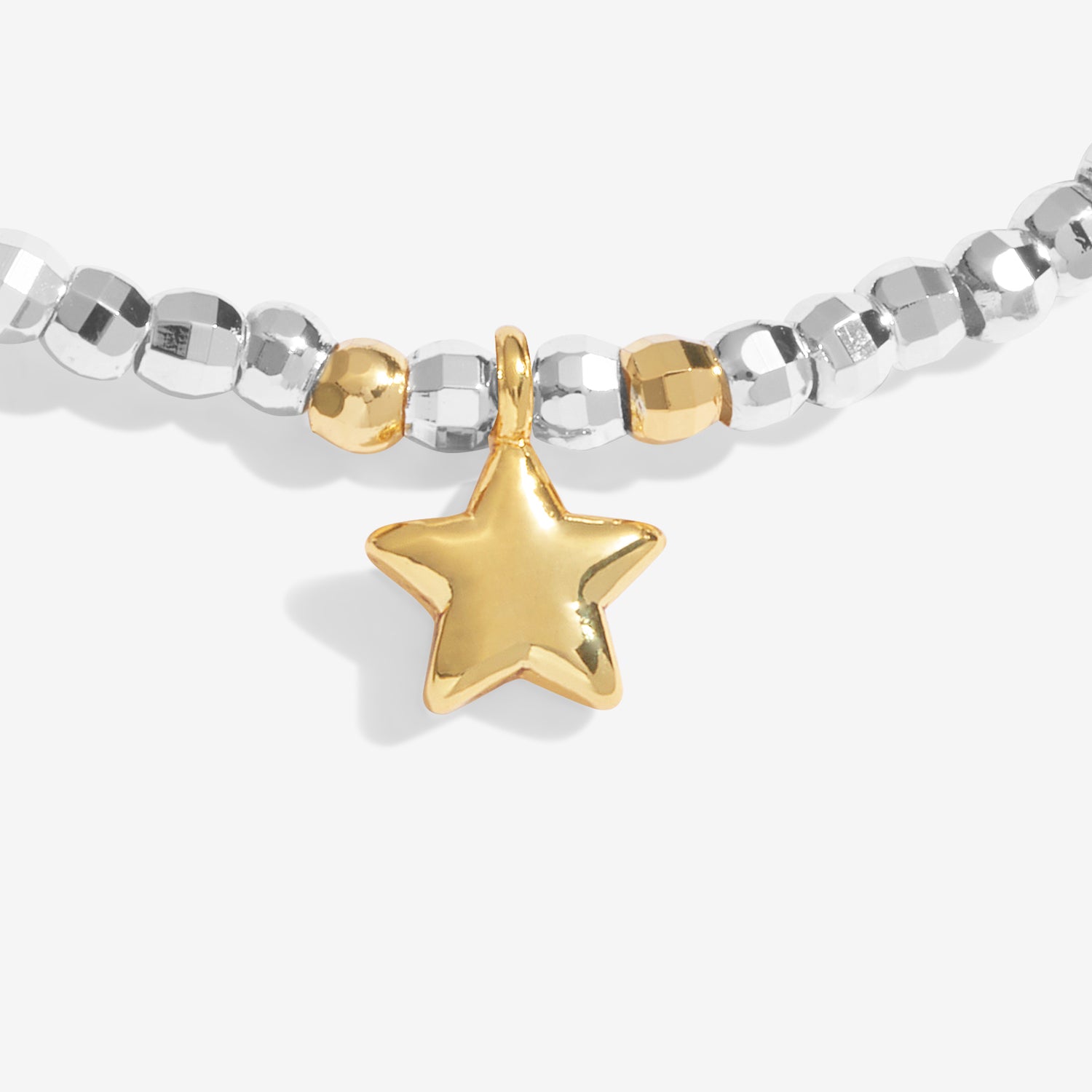 Sparkle Confetti A Little 'Merry Christmas' Silver & Gold Plated Bracelet
