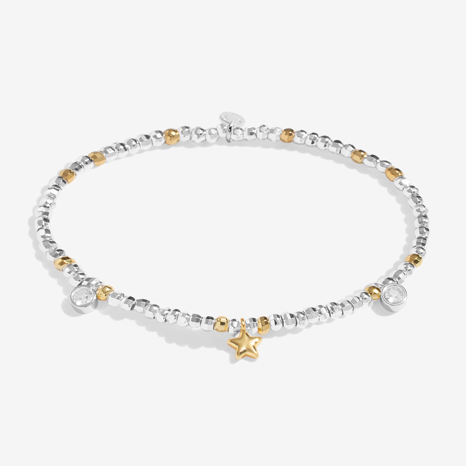 Sparkle Confetti A Little 'One In A Million' Silver & Gold Plated Bracelet