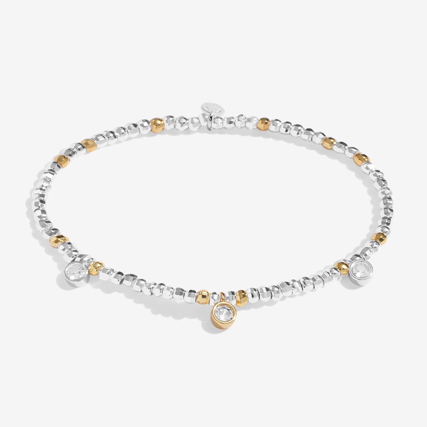 Sparkle Confetti A Little 'Season To Sparkle' Silver & Gold Plated Bracelet