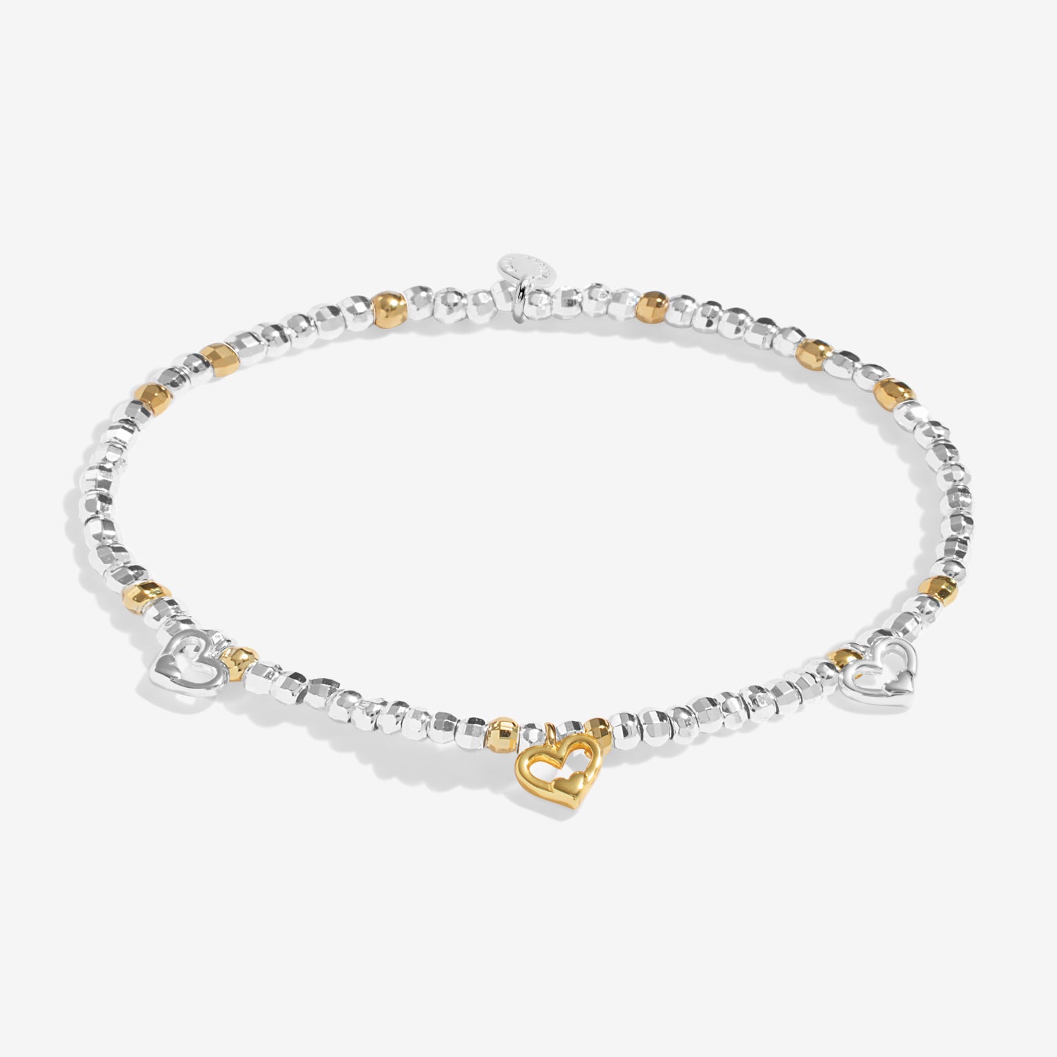 Sparkle Confetti A Little 'Wonderful Mum' Silver & Gold Plated Bracelet