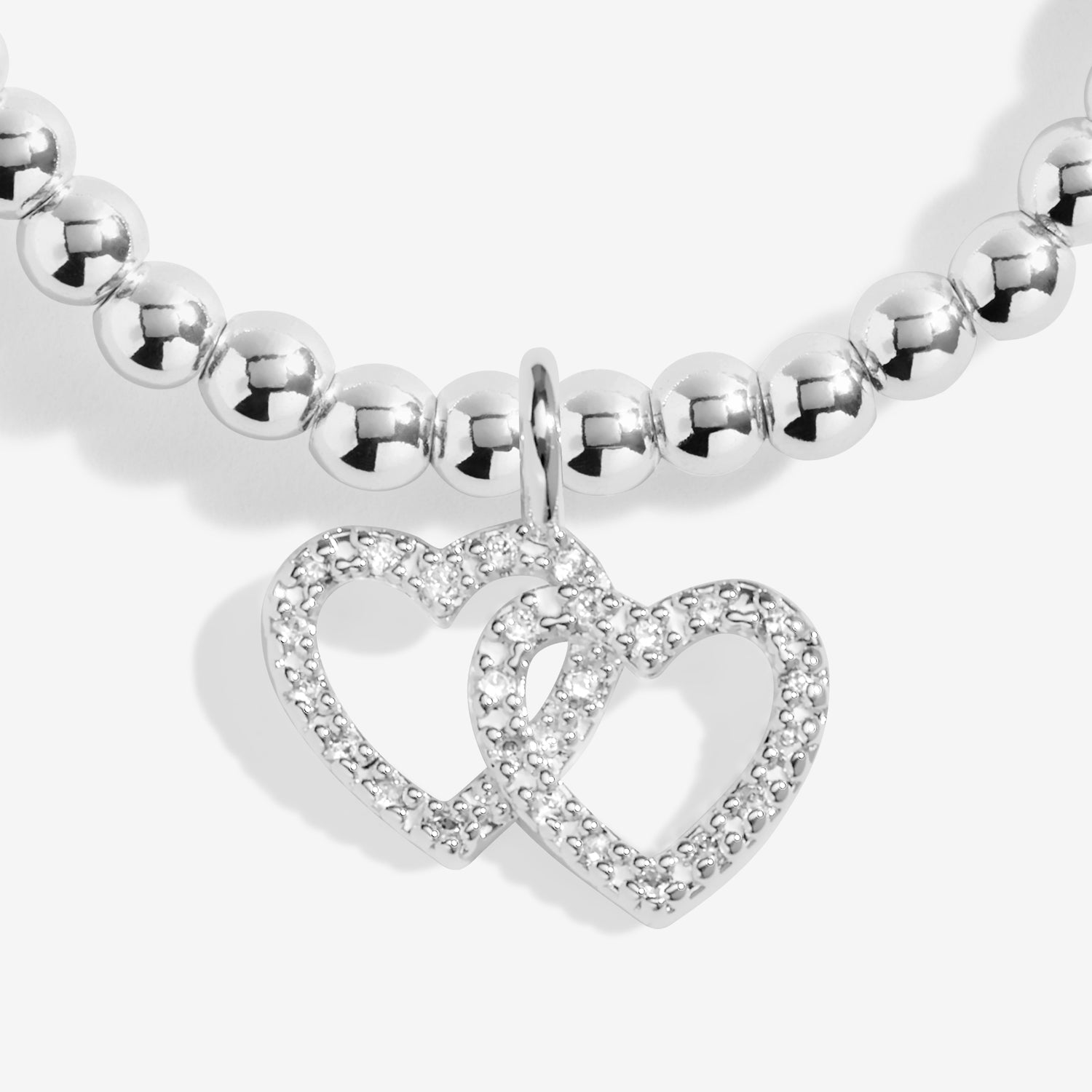Christmas A Little 'Merry Christmas Fabulous Friend' Silver Plated Bracelet
