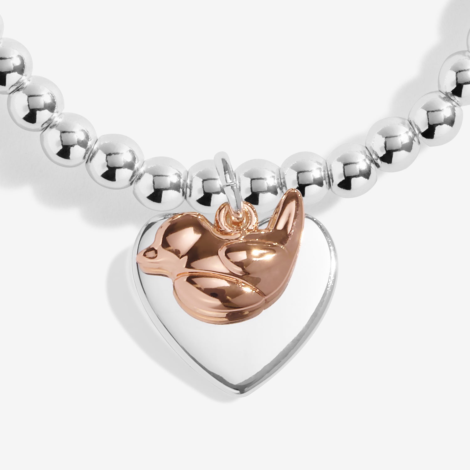 Christmas A Little 'Christmas Robin' Silver Plated Bracelet
