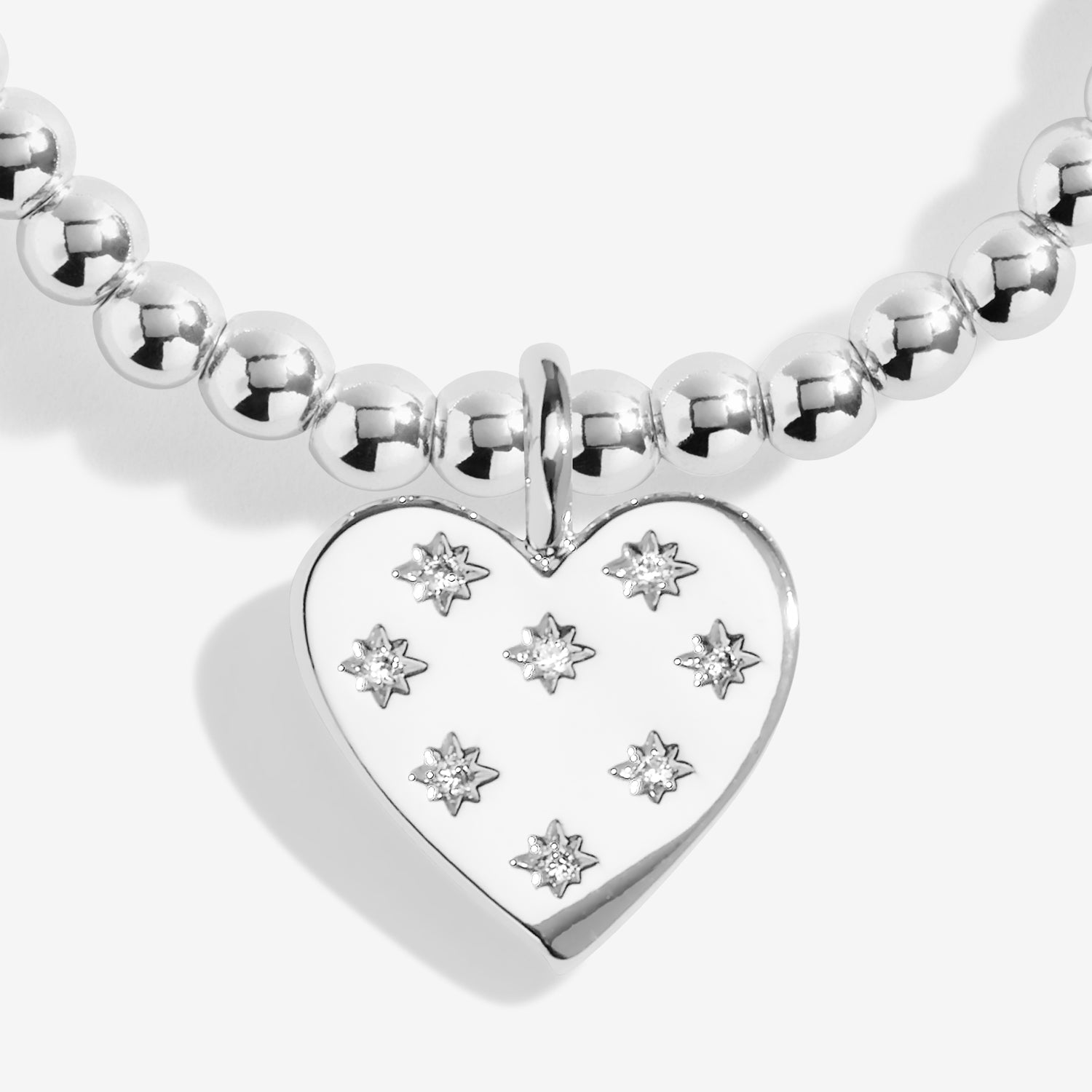 Christmas A Little 'Merry And Bright' Silver Plated Bracelet