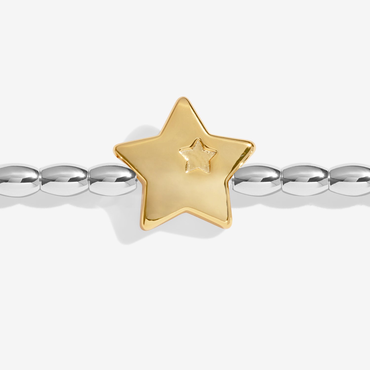 Christmas Wish 'Merry Christmas' Silver & Gold Plated Bracelet