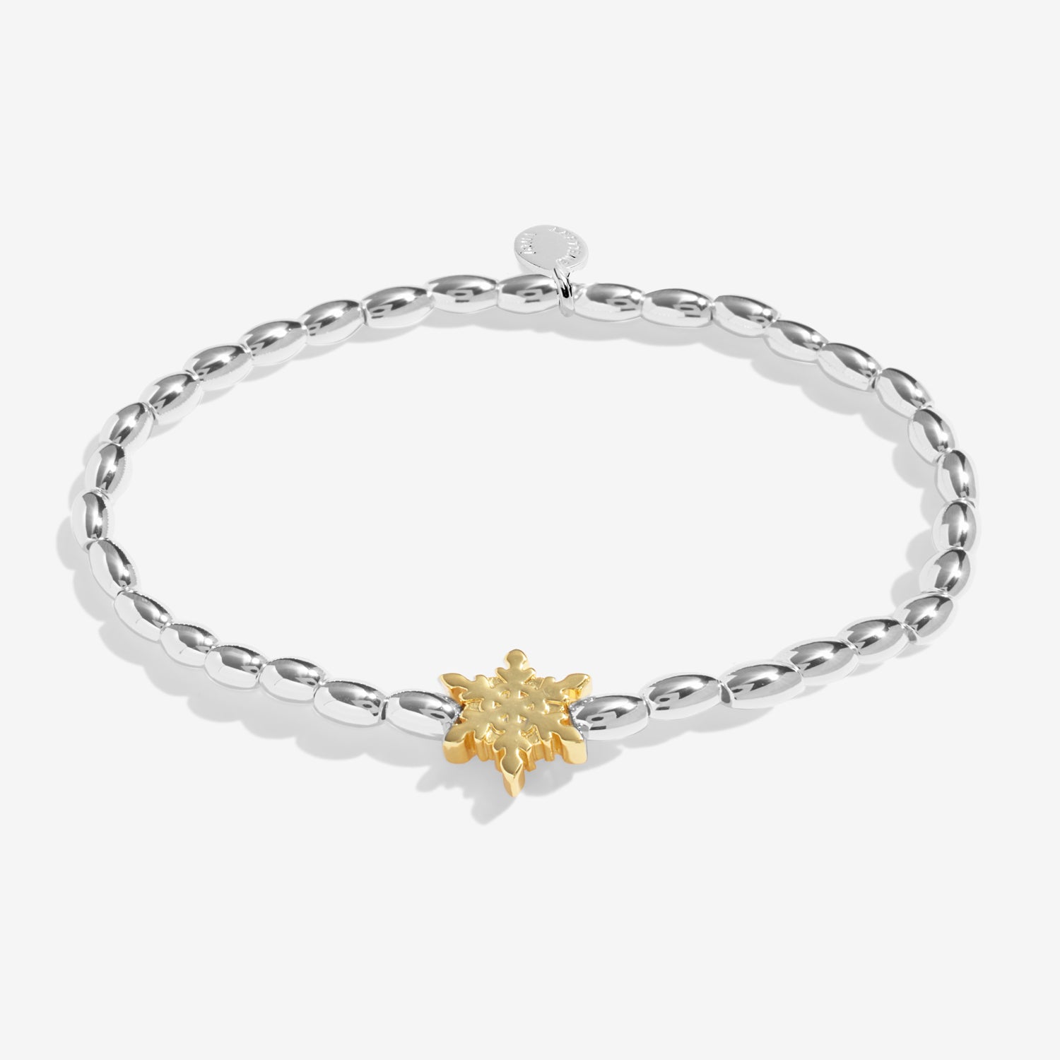 Christmas Wish 'Winter Wishes' Silver & Gold Plated Bracelet