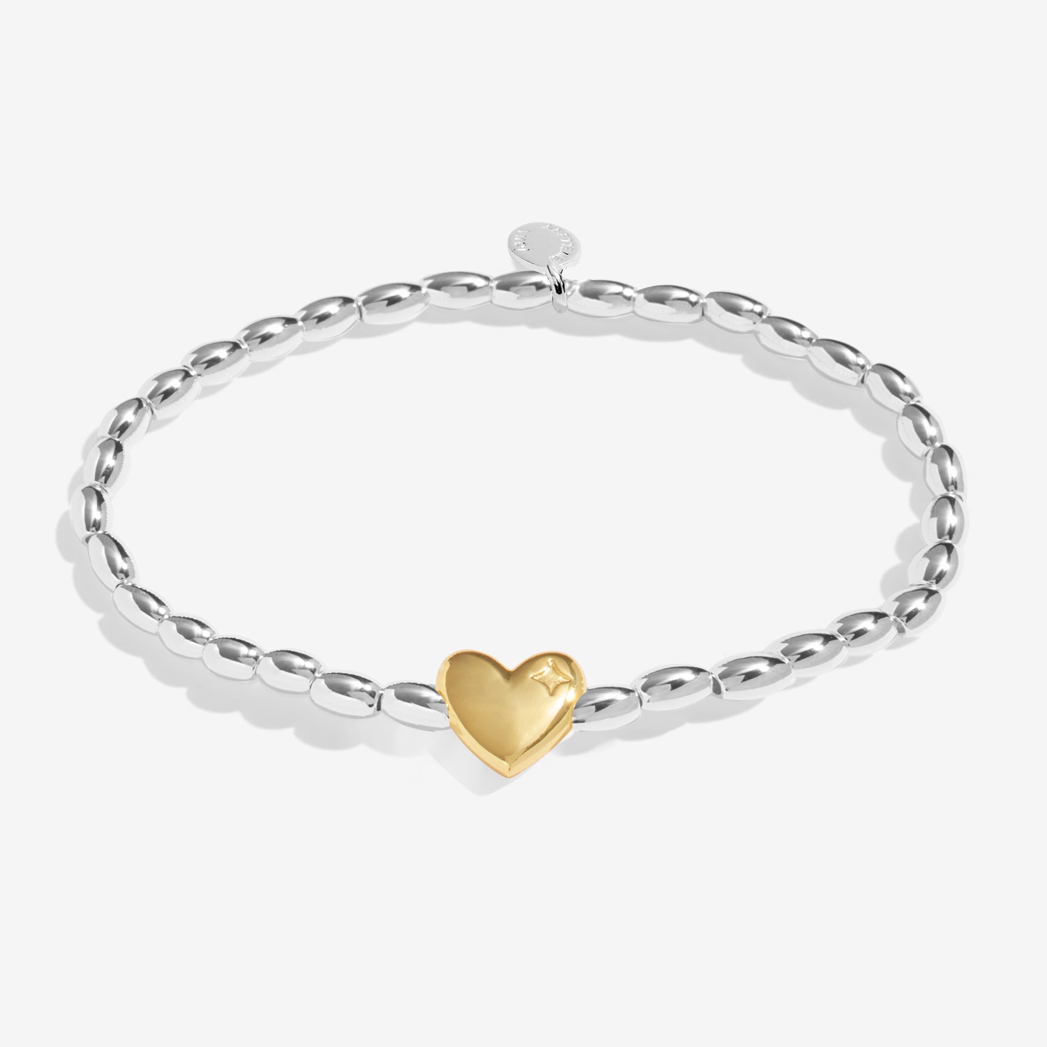Christmas Wish 'Season To Sparkle' Silver & Gold Plated Bracelet