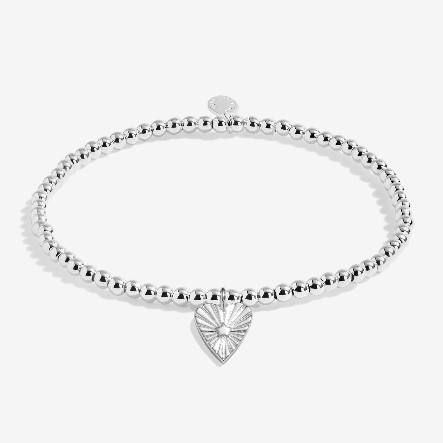 Bauble Jewellery Box 'Love' Silver Plated Bracelet