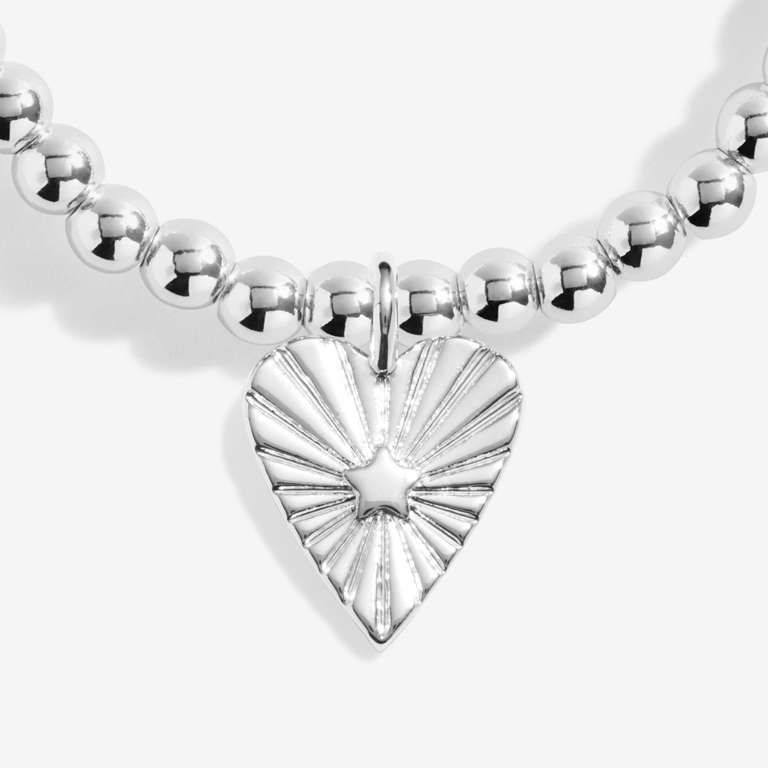 Bauble Jewellery Box 'Love' Silver Plated Bracelet