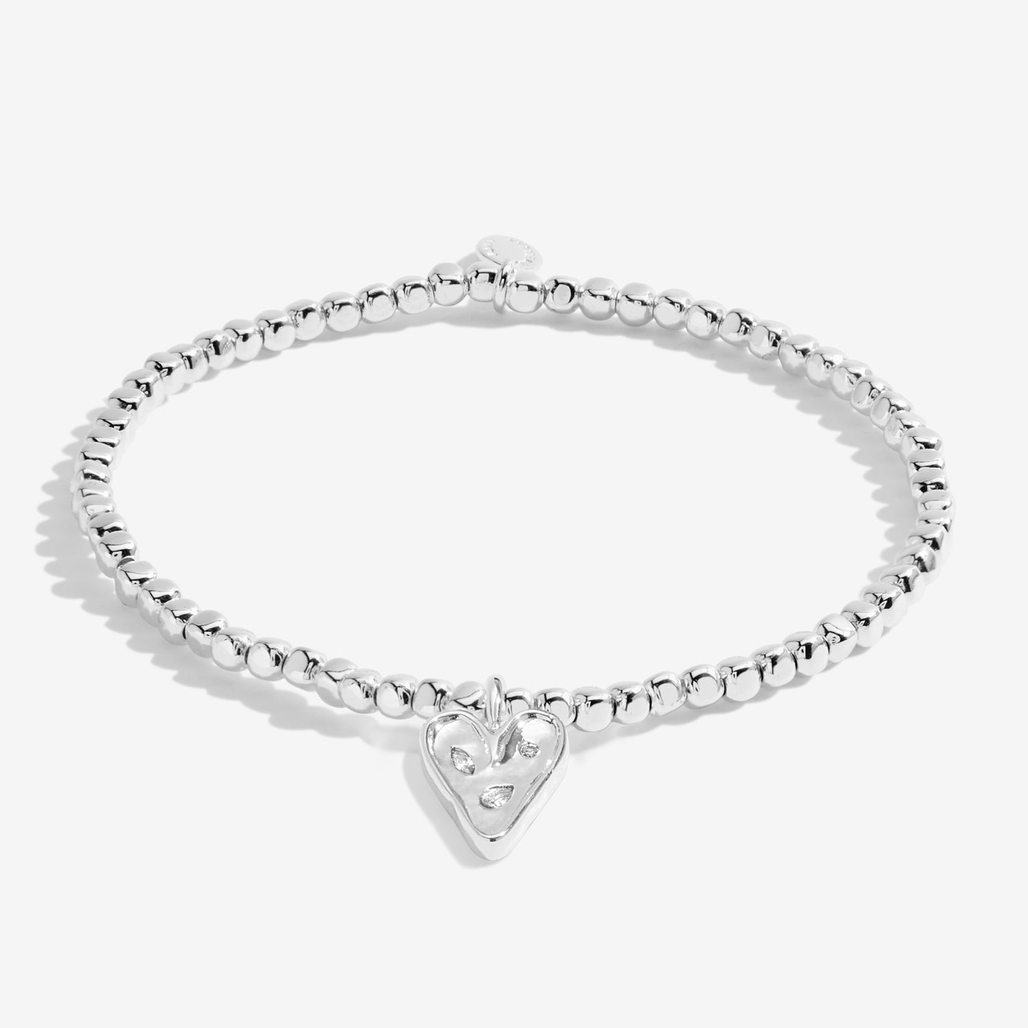 Dolce Vita 'She Believed She Could So She Did' Silver Plated Bracelet