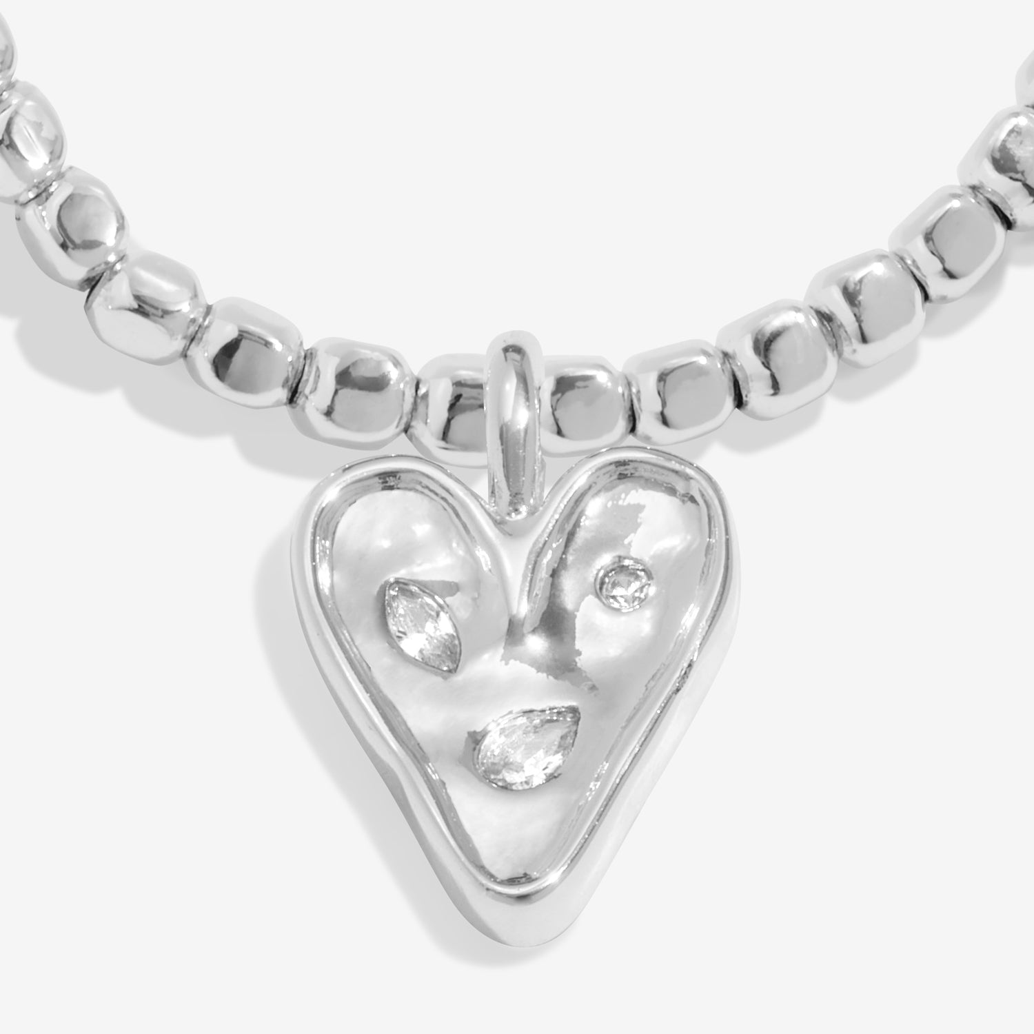 Dolce Vita 'She Believed She Could So She Did' Silver Plated Bracelet