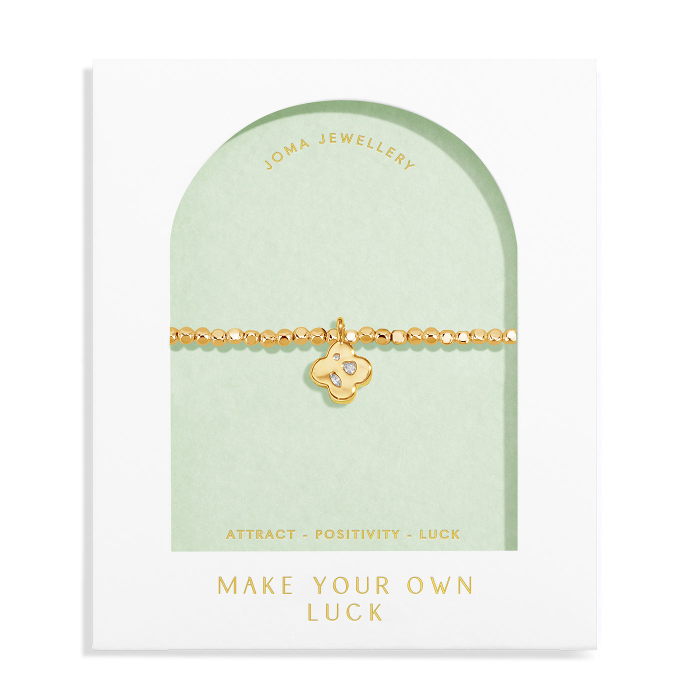 Dolce Vita 'Make Your Own Luck' Gold Plated Bracelet