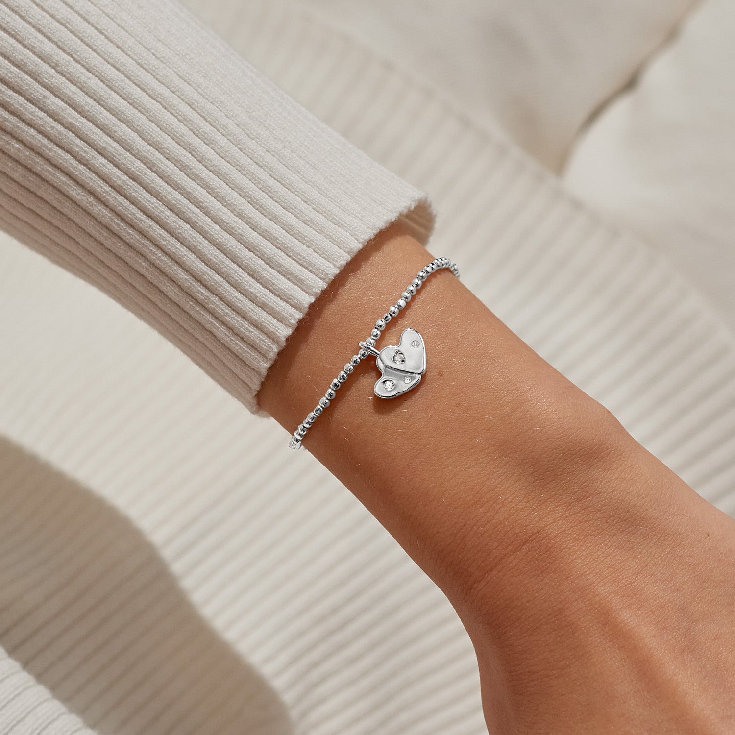 Dolce Vita 'Sisters Are A Forever Thing' Silver Plated Bracelet