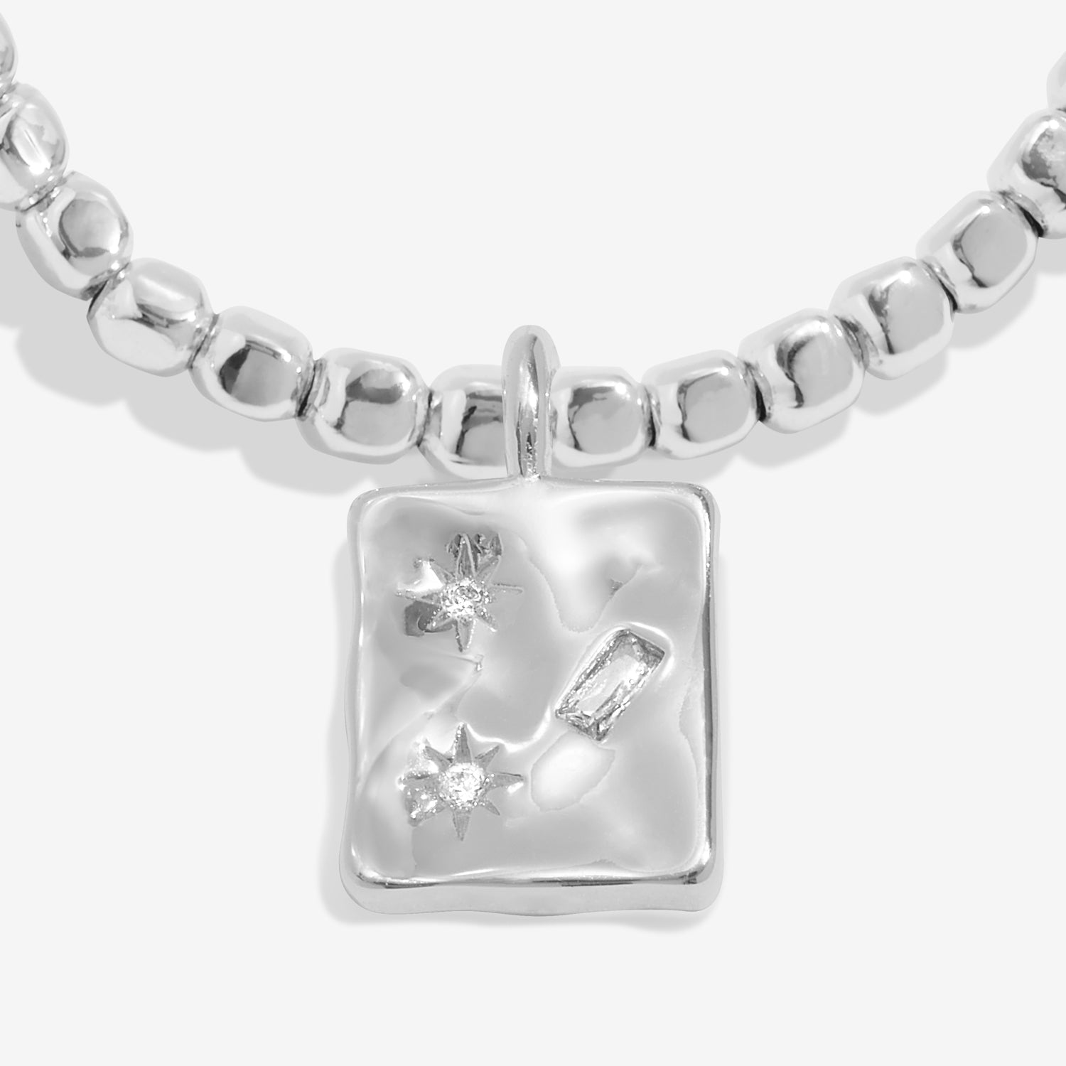 Dolce Vita 'Forever Fearless' Silver Plated Bracelet