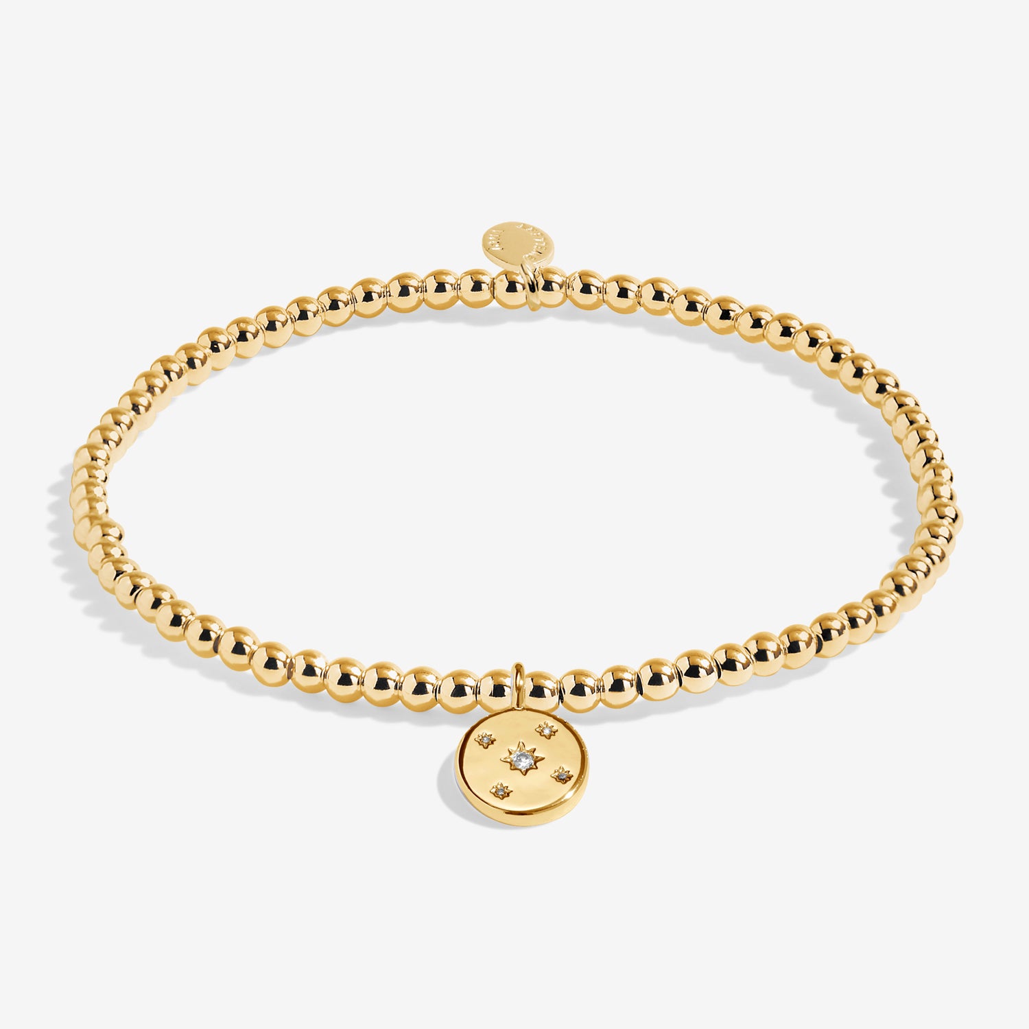 Gold A Little 'Wonderful Things Are Coming Your Way' Gold Plated Bracelet
