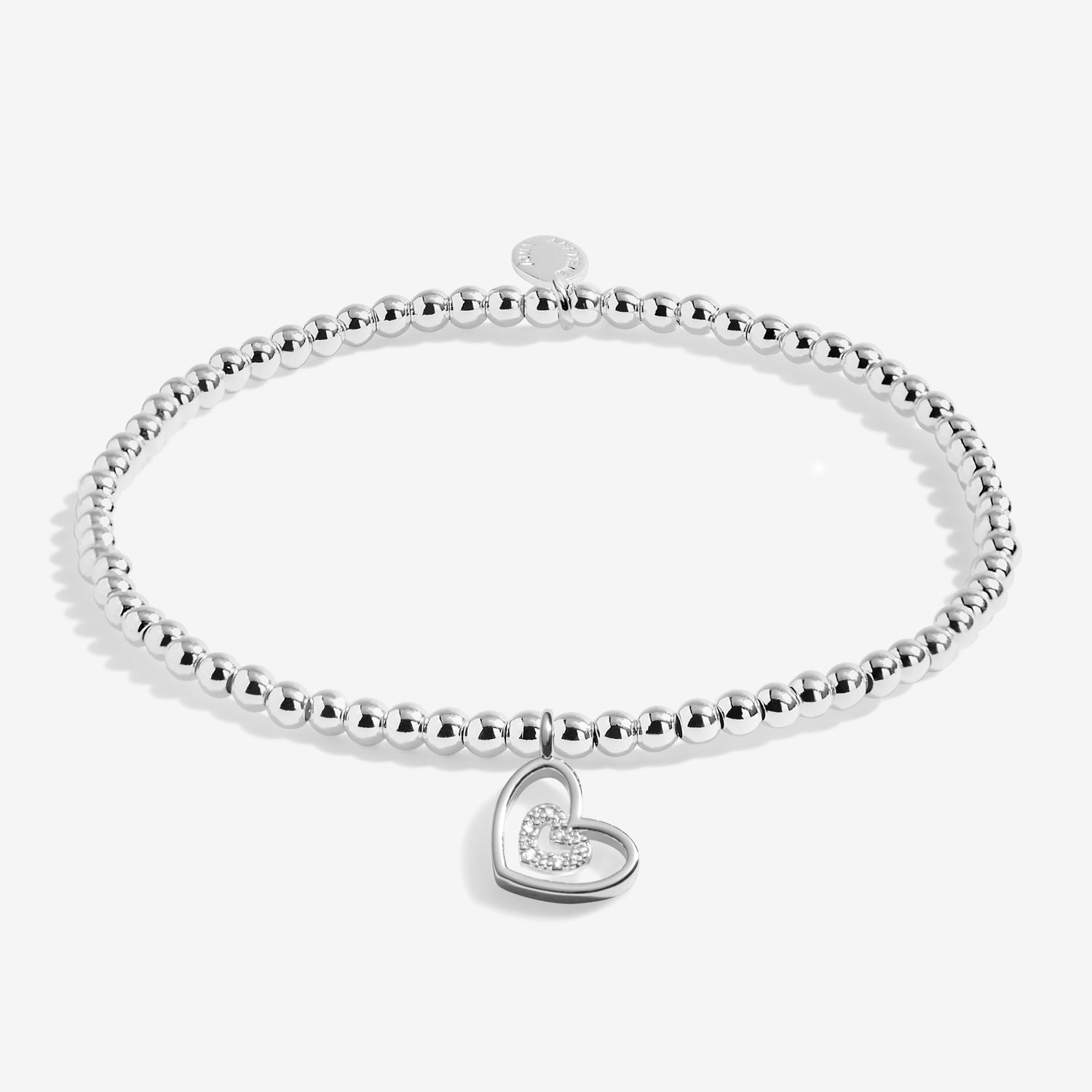 Christmas A Little 'Merry Christmas Wonderful Grandma' Silver Plated Bracelet