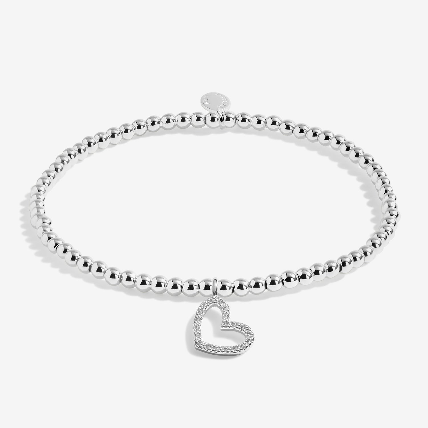 Christmas A Little 'Merry Christmas Super Sister' Silver Plated Bracelet