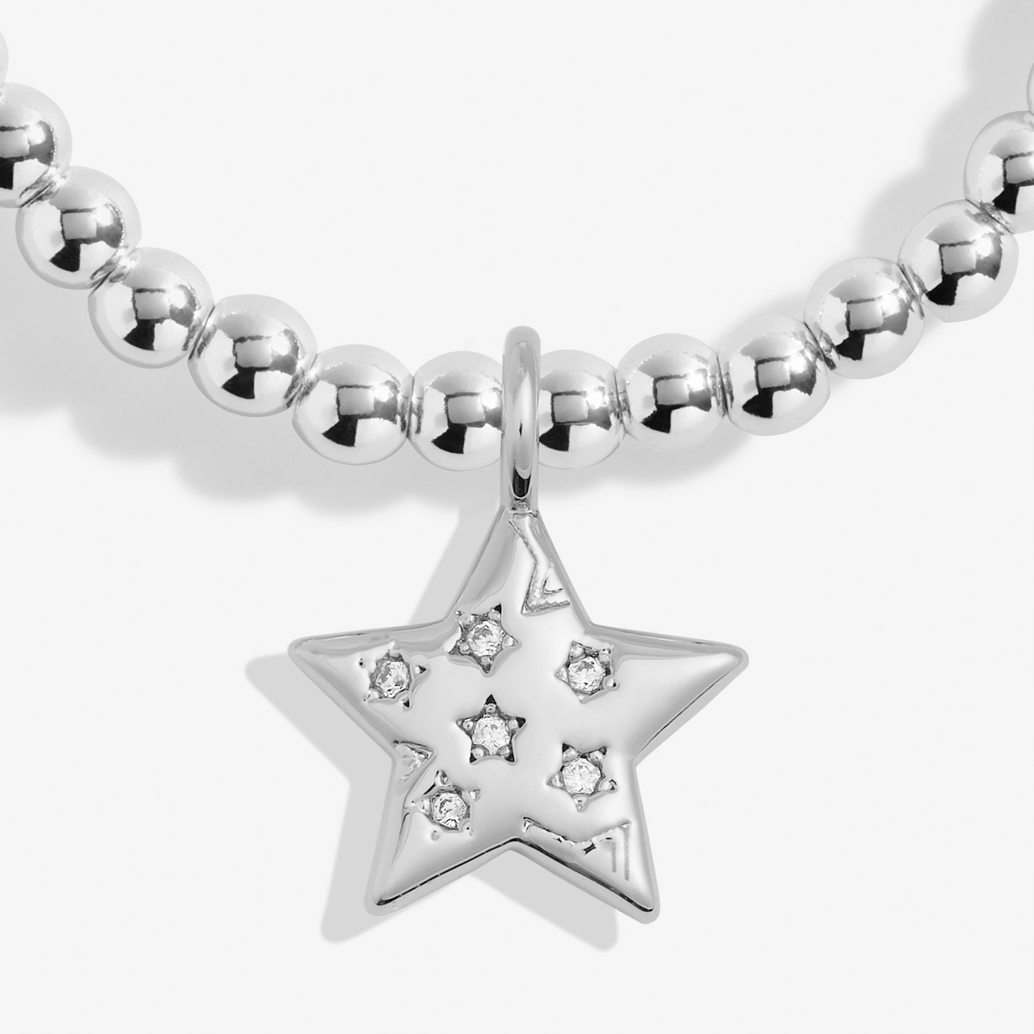 Christmas A Little 'Merry Christmas Teacher' Silver Plated Bracelet