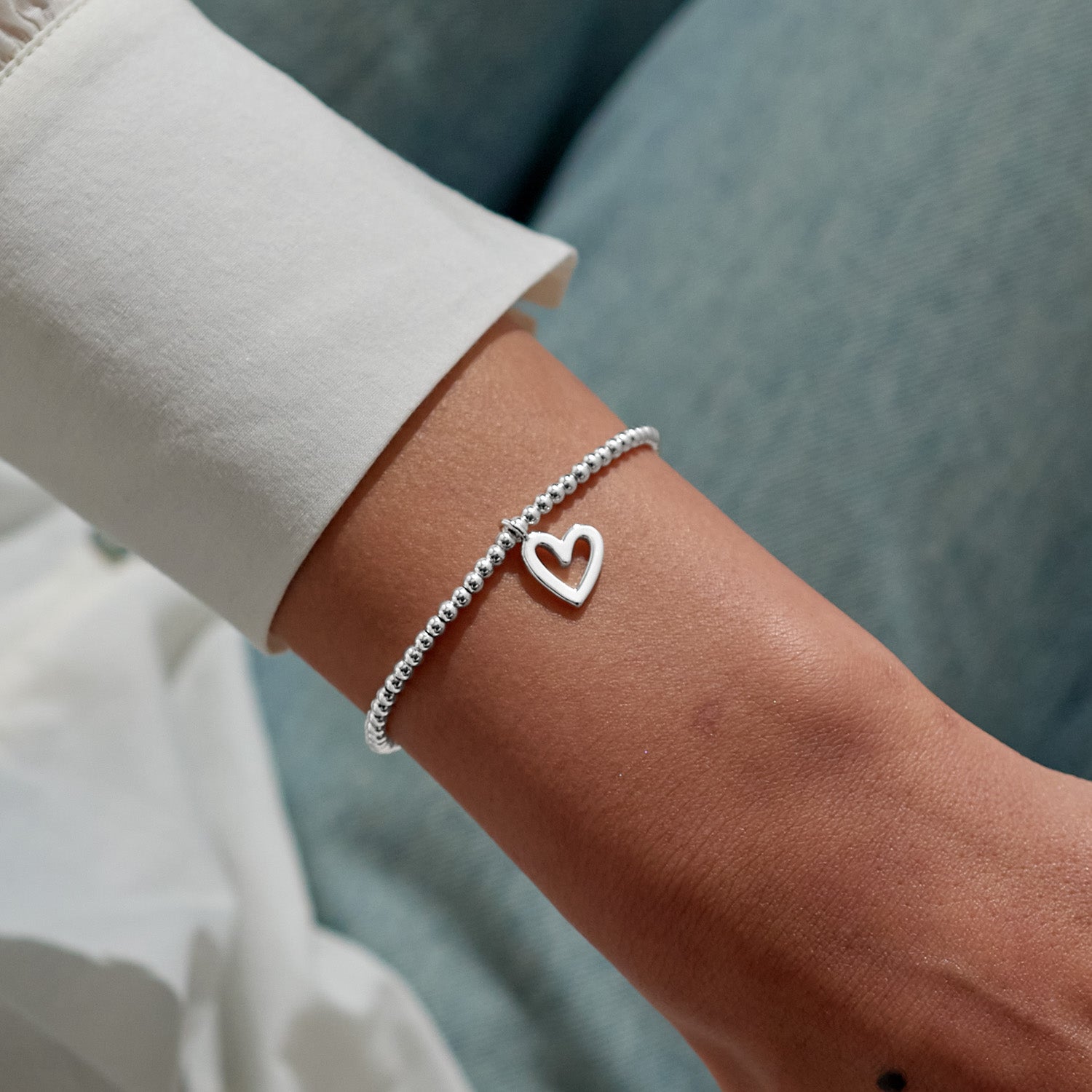 Christmas Cracker 'Merry Christmas' Silver Plated Bracelet