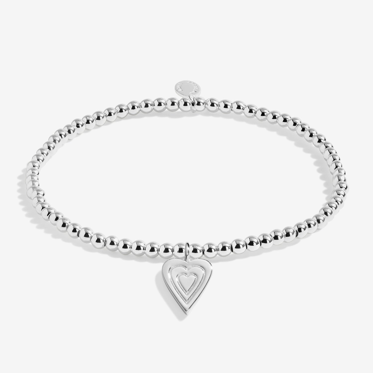 Christmas Cracker 'With Love' Silver Plated Bracelet