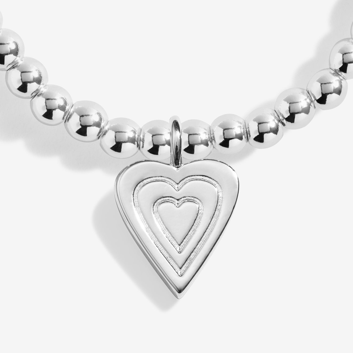 Christmas Cracker 'With Love' Silver Plated Bracelet