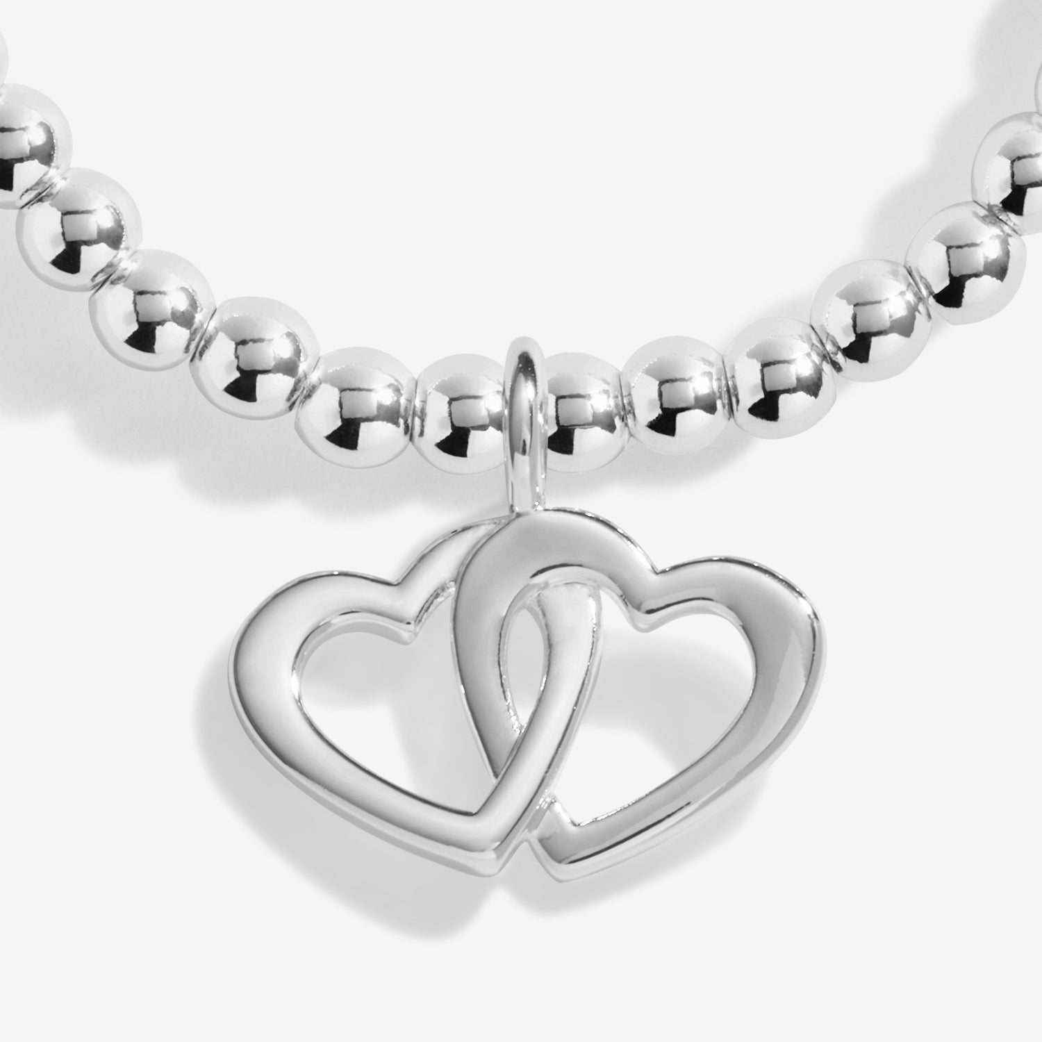 Christmas Cracker 'Merry Christmas Fabulous Friend' Silver Plated Bracelet