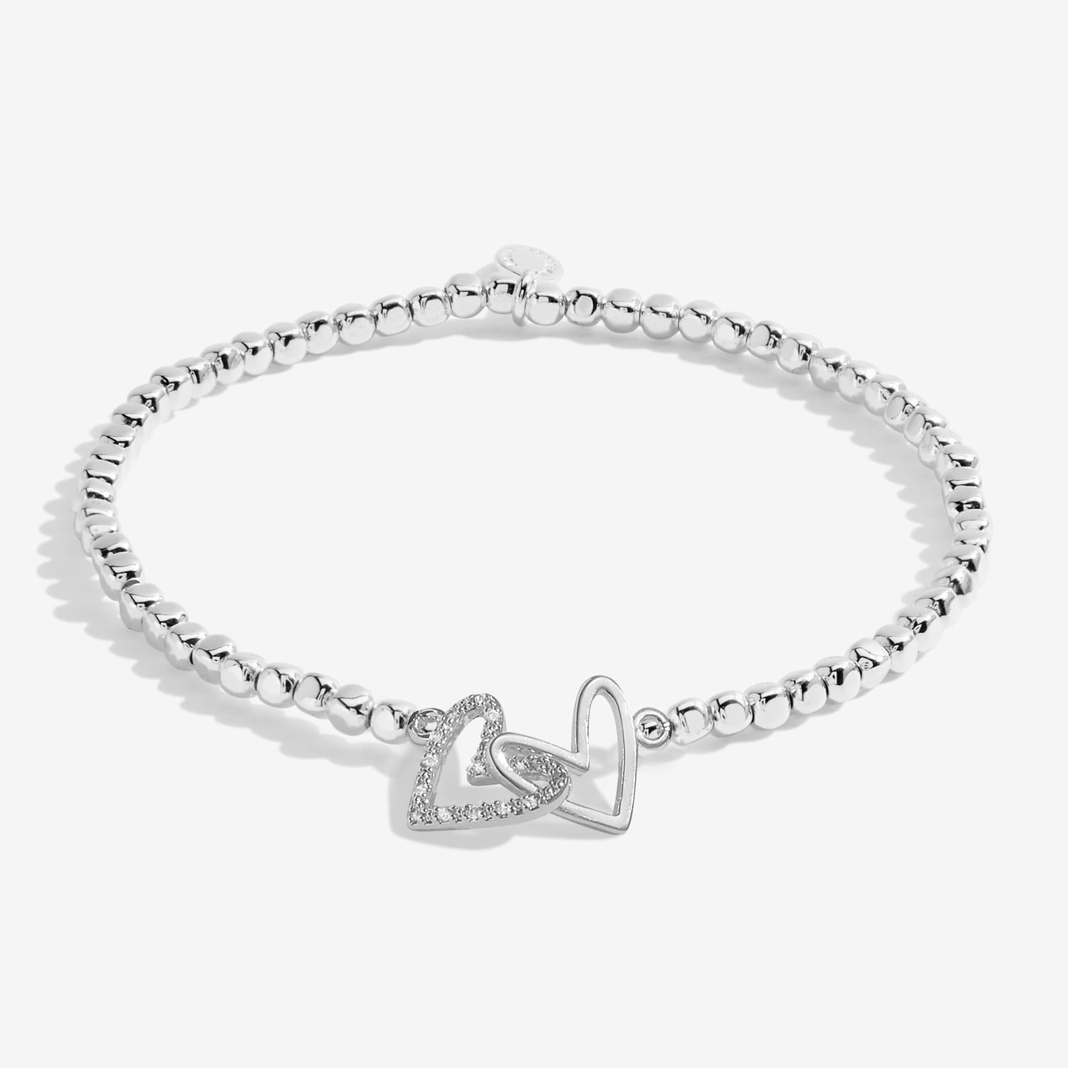 Forever Yours 'Happy Birthday Super Sister' Silver Plated Bracelet