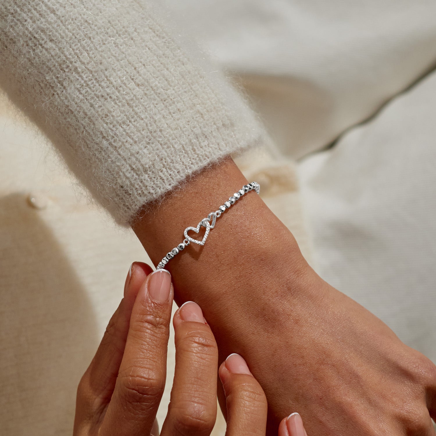 Forever Yours 'Happy Birthday Marvellous Mum' Silver Plated Bracelet