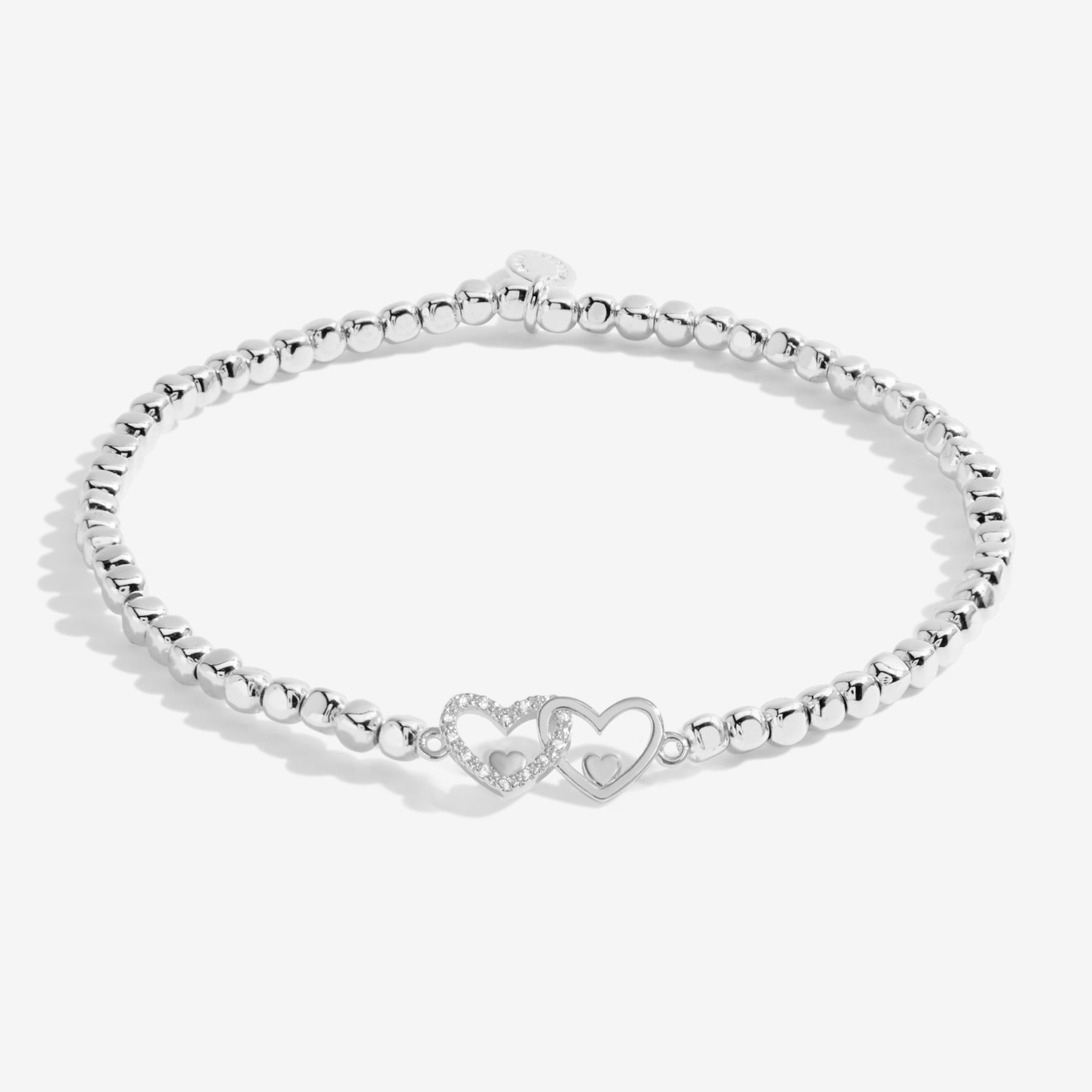 Forever Yours 'Happy Birthday Amazing Auntie' Silver Plated Bracelet