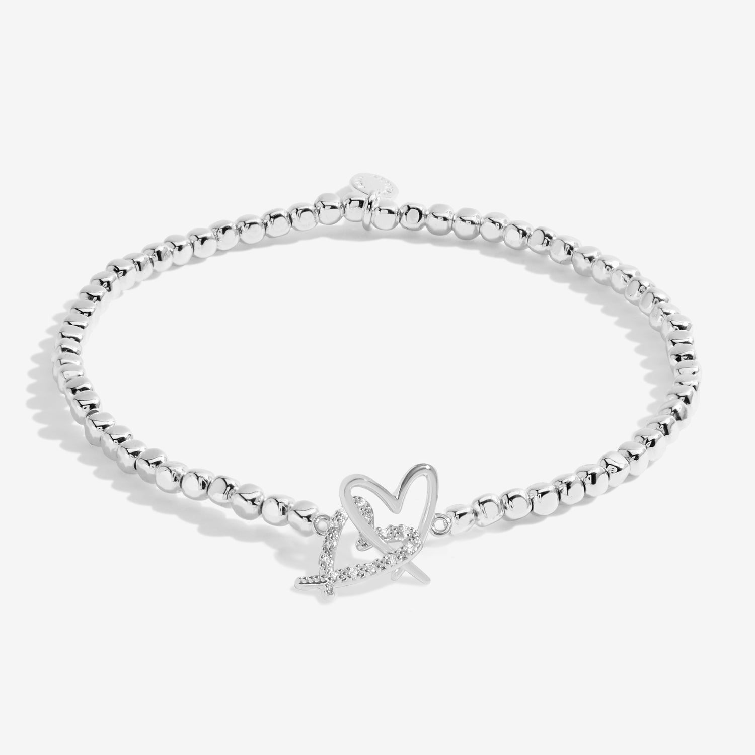 Forever Yours 'Happy Birthday Darling Daughter' Silver Plated Bracelet