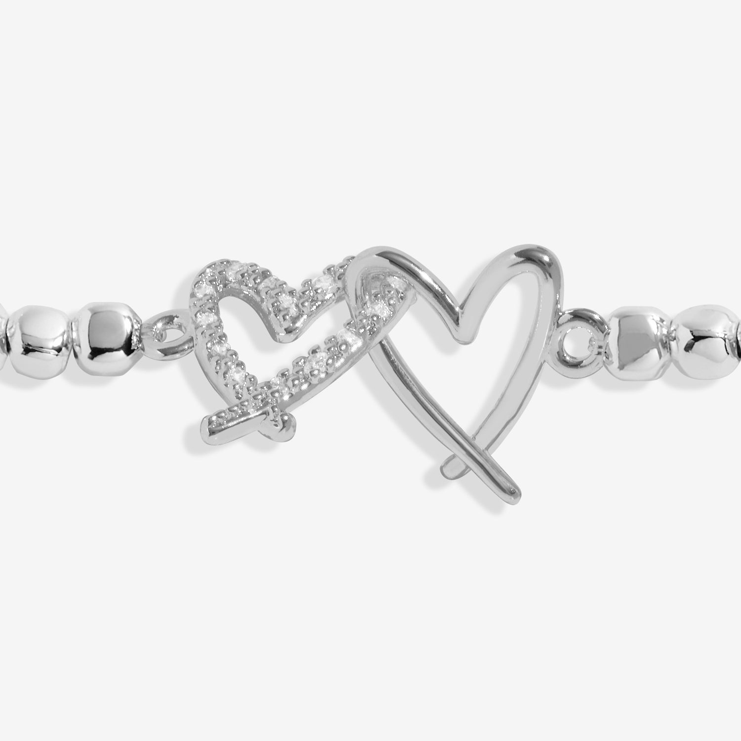 Forever Yours 'Happy Birthday Darling Daughter' Silver Plated Bracelet