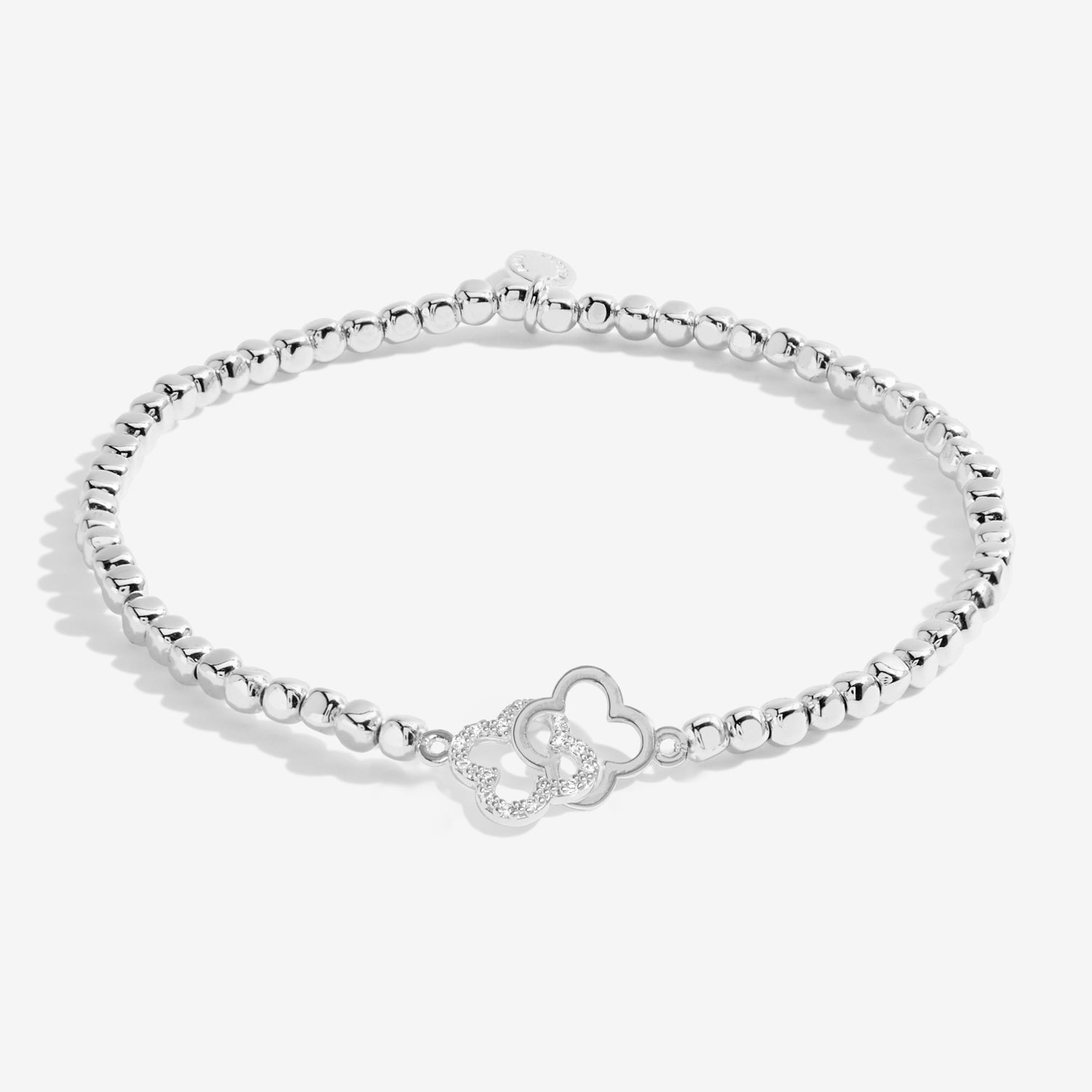 Forever Yours 'Make Your Own Luck' Silver Plated Bracelet