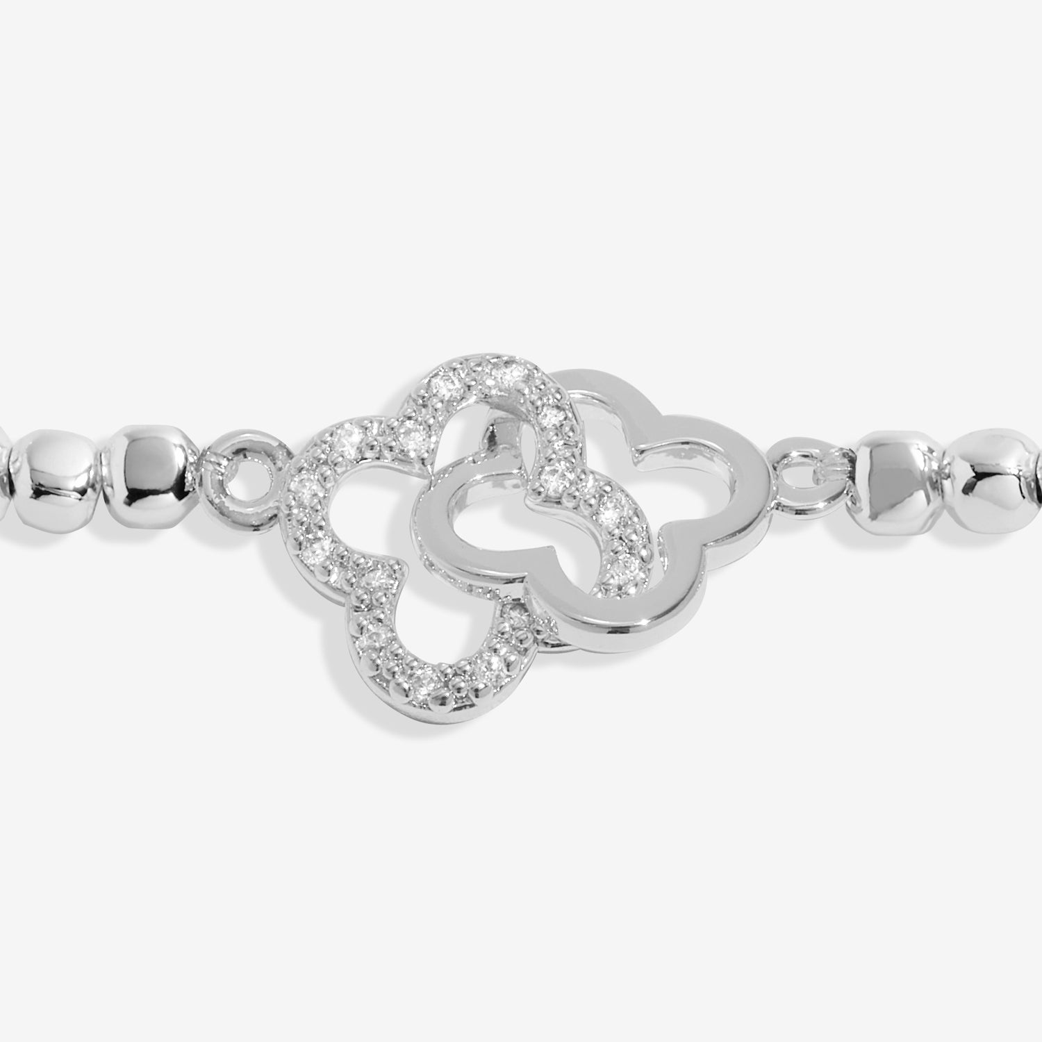 Forever Yours 'Make Your Own Luck' Silver Plated Bracelet
