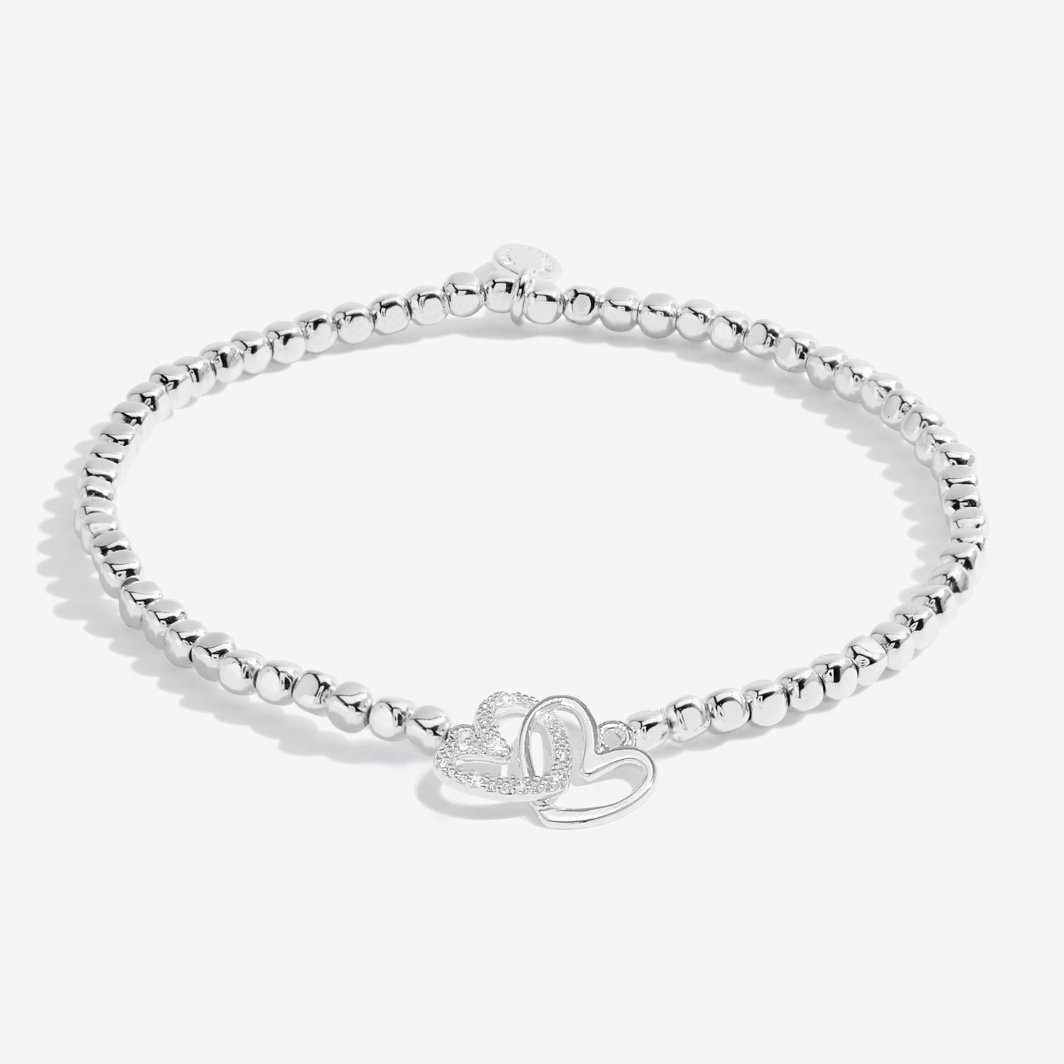 Forever Yours 'You Are Beautiful' Silver Plated Bracelet