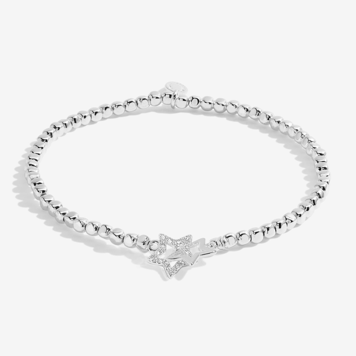 Forever Yours 'Life Is Better With True Friends' Silver Plated Bracelet