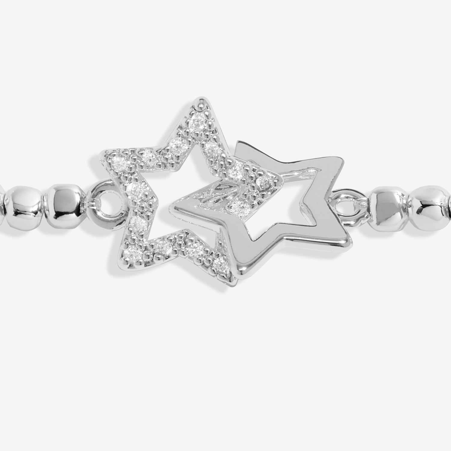 Forever Yours 'Life Is Better With True Friends' Silver Plated Bracelet