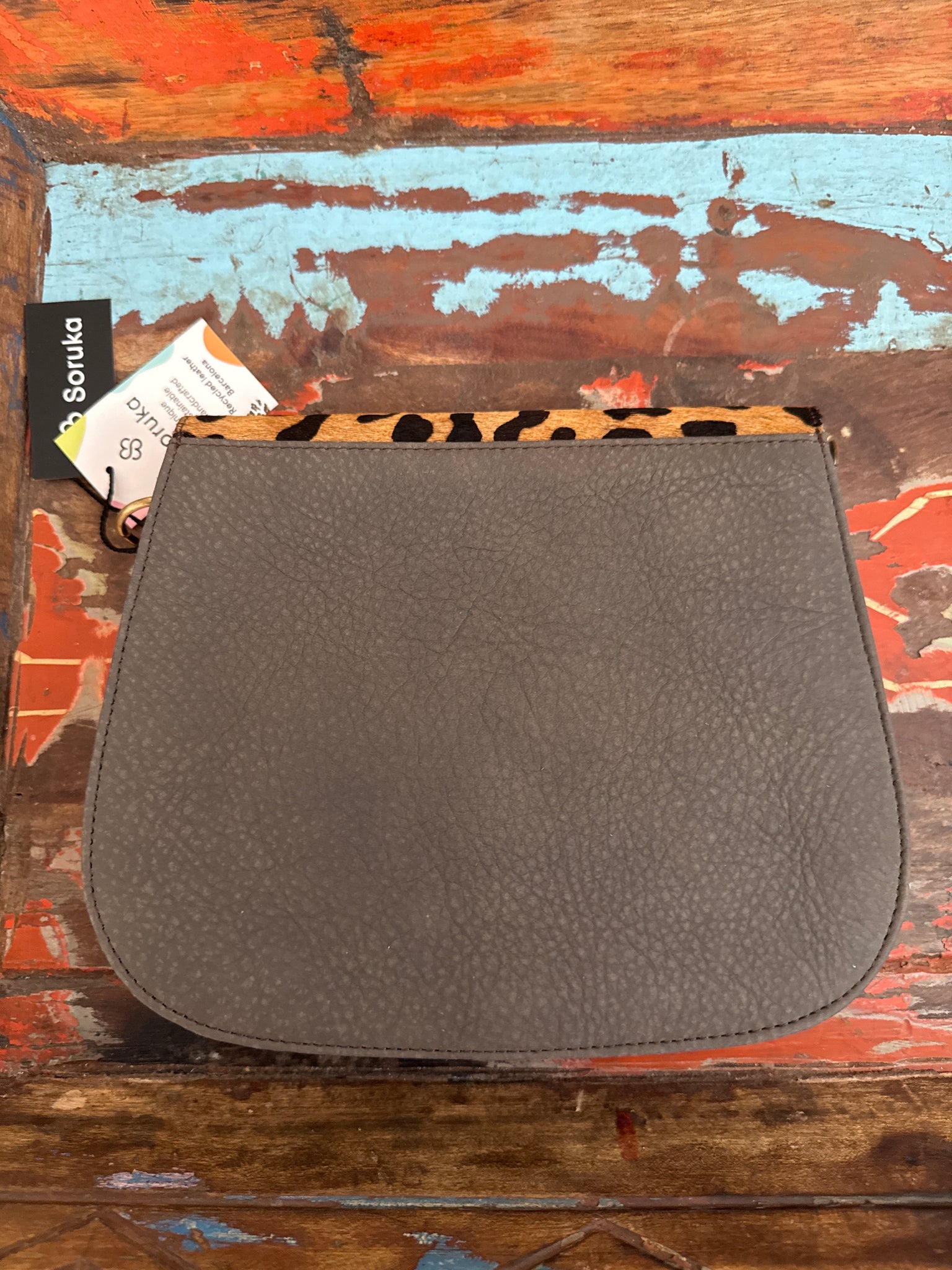 Rose Bag - Medium - Rose Suede & Khaki Strap