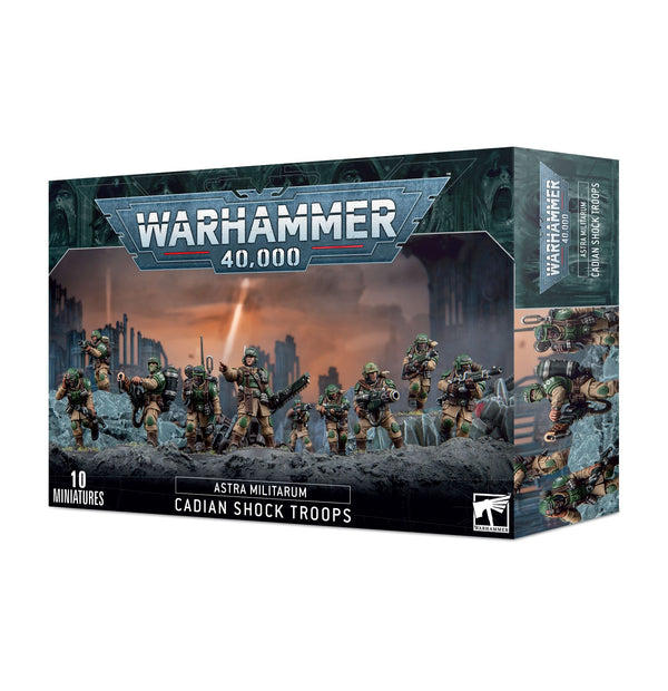 Astra militarum: cadian shock troops