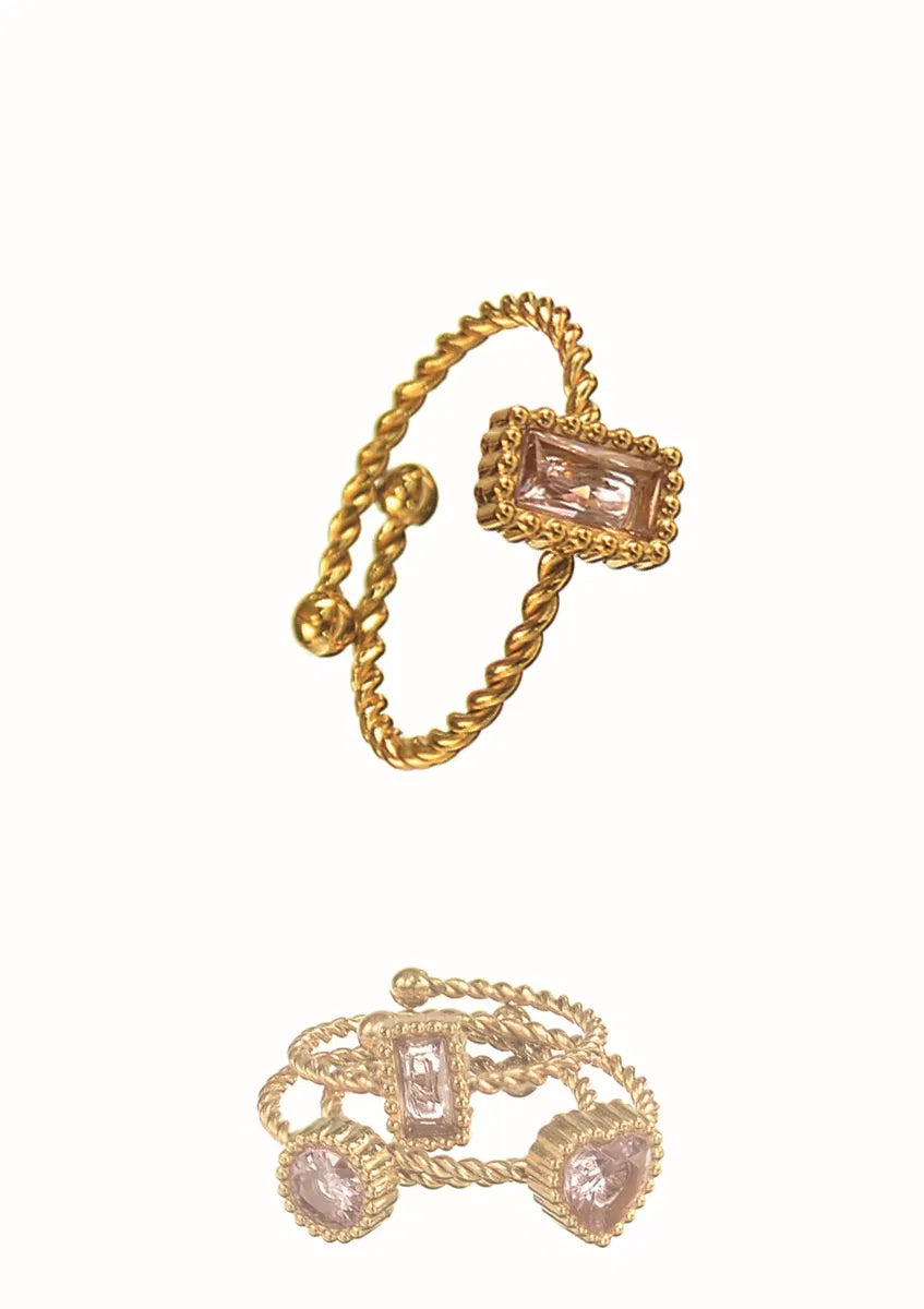 Stack Ring - Rectangular