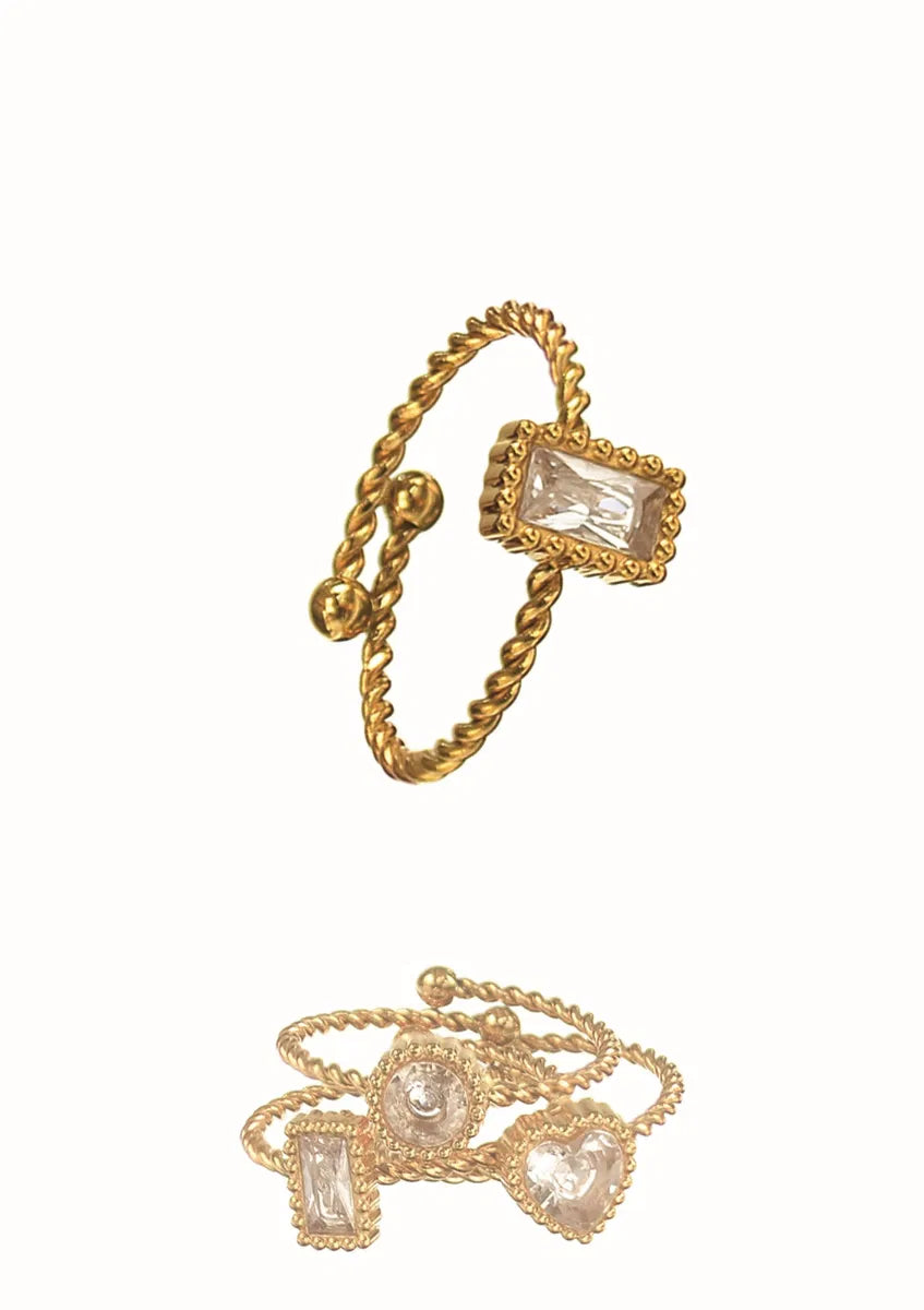 Stack Ring - Rectangular
