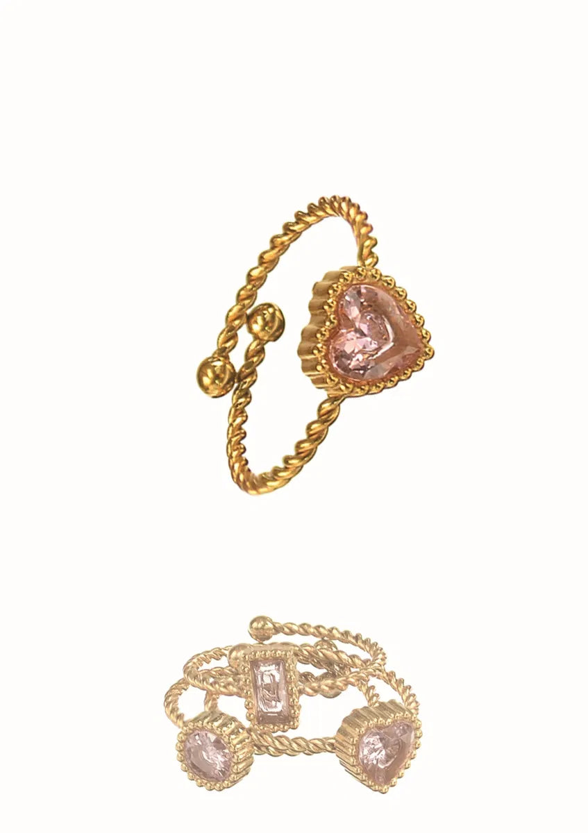 Stack Ring - Heart