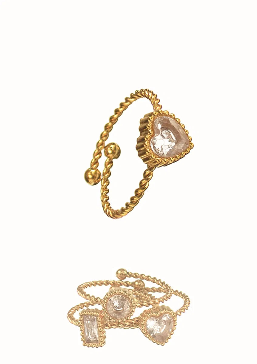 Stack Ring - Heart