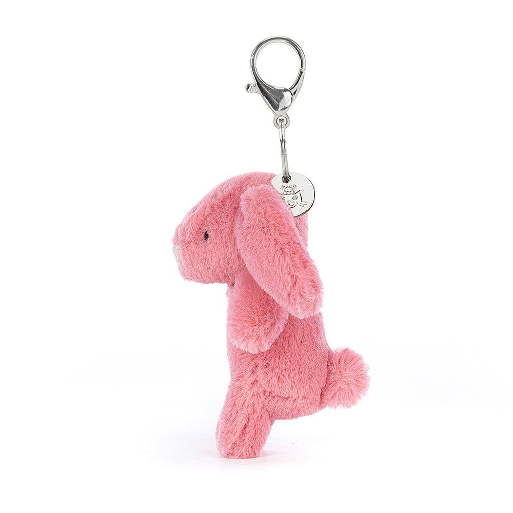Bashful Bunny Pink Bag Charm - Jellycat