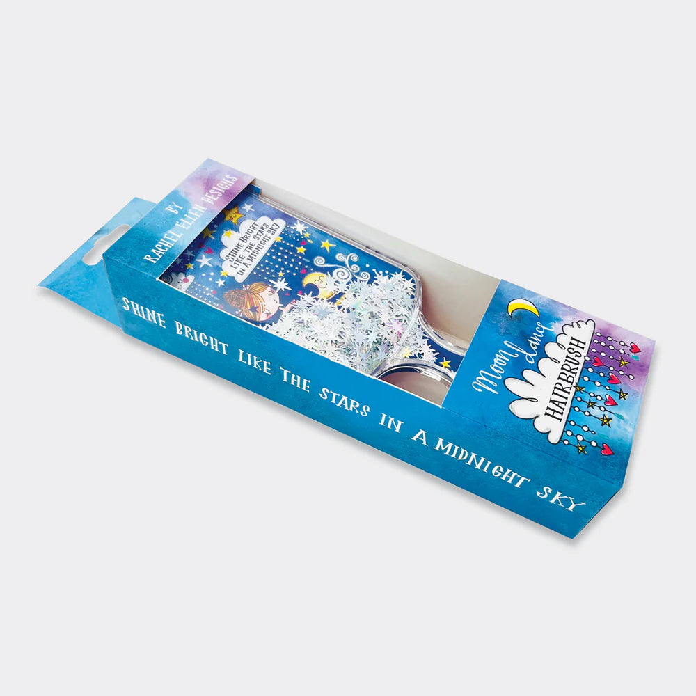 Moondance Ballerina Hairbrush - Blue