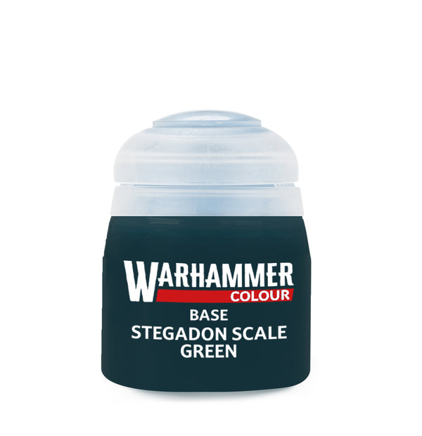 Warhammer Colour: Base Stegadon Scale Green (12ml)