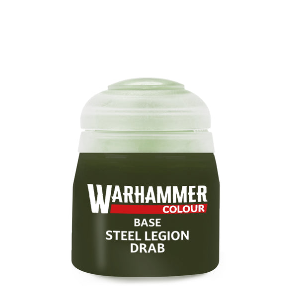 Warhammer Colour: Base Steel Legion Drab (12ml)