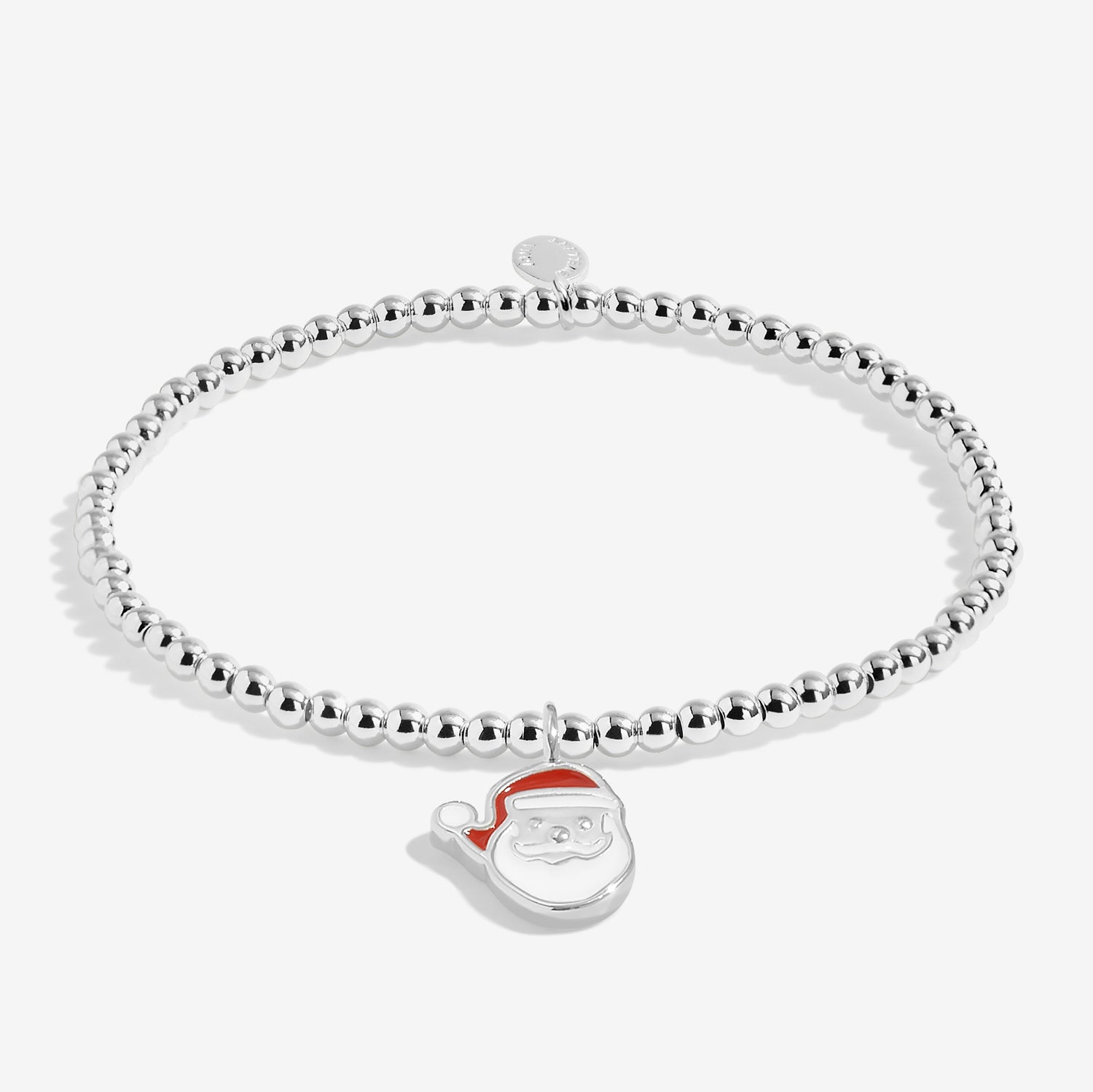 Love From Santa 'Love From Santa' Silver Plated Bracelet