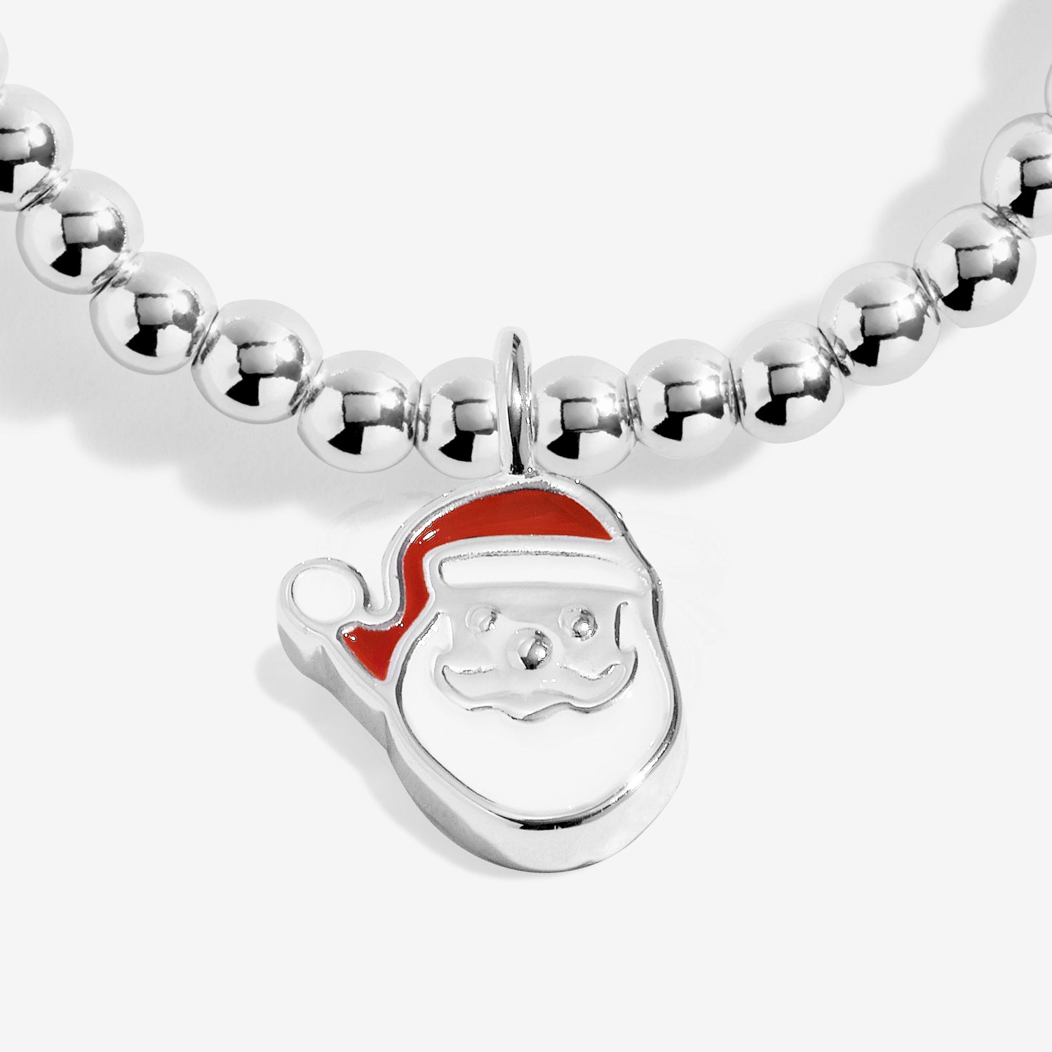 Love From Santa 'Love From Santa' Silver Plated Bracelet
