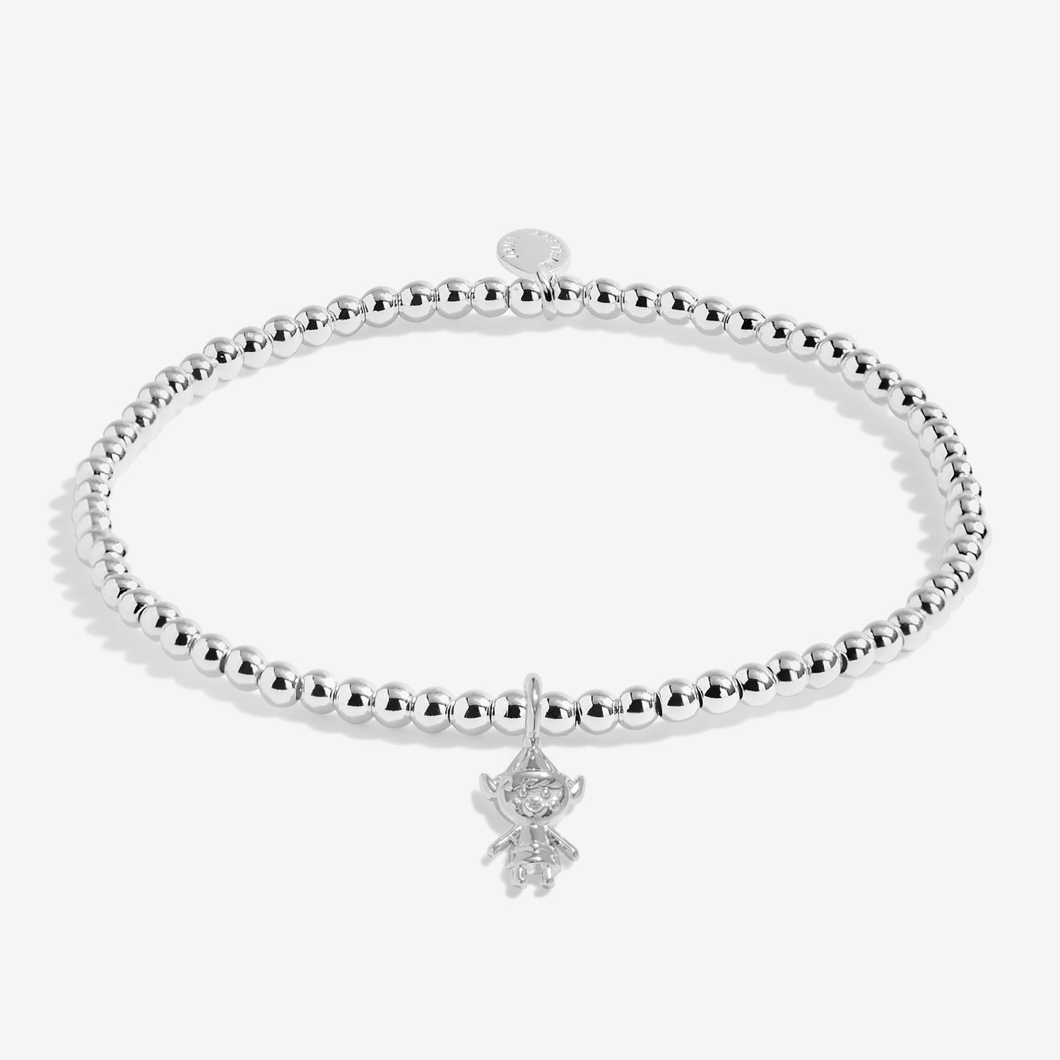 Love From Santa 'Christmas Elf' Silver Plated Bracelet