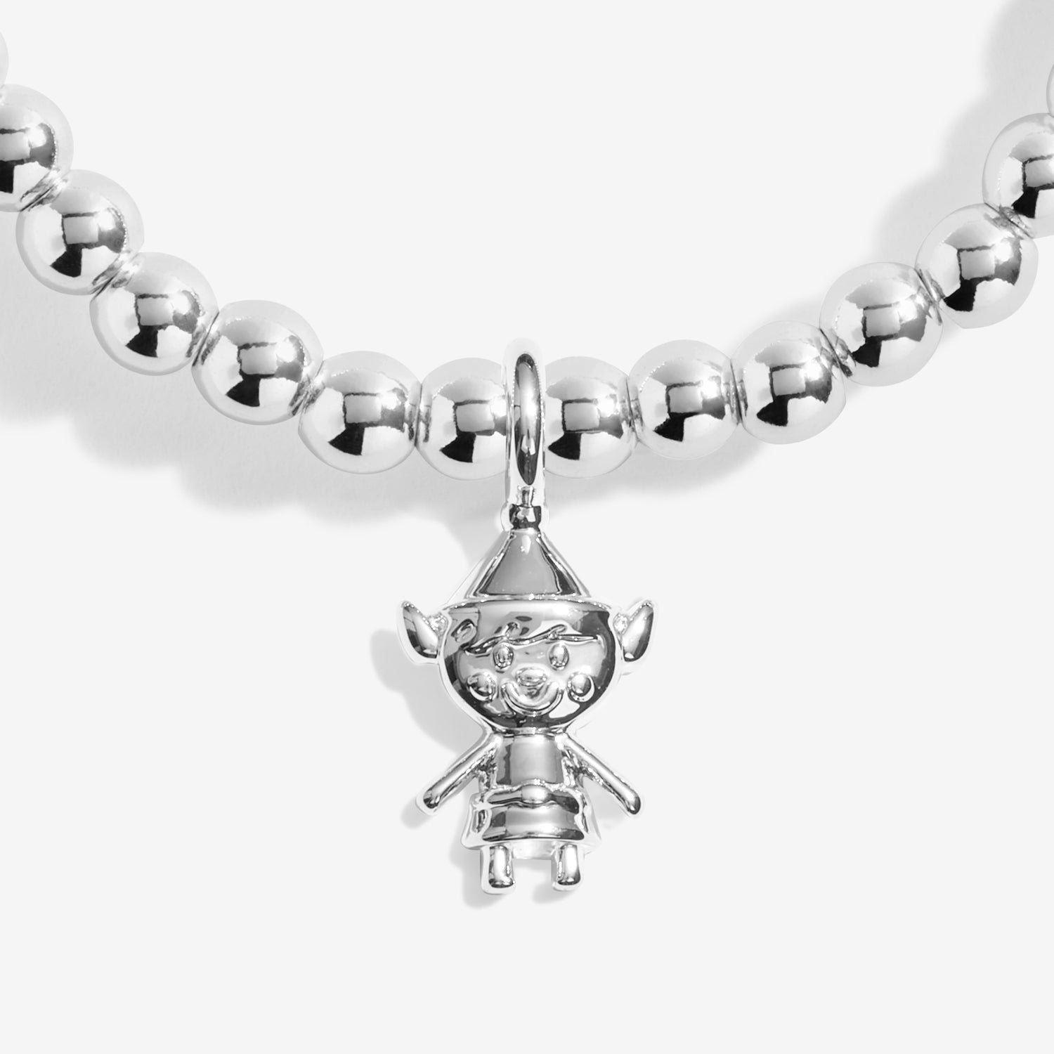 Love From Santa 'Christmas Elf' Silver Plated Bracelet